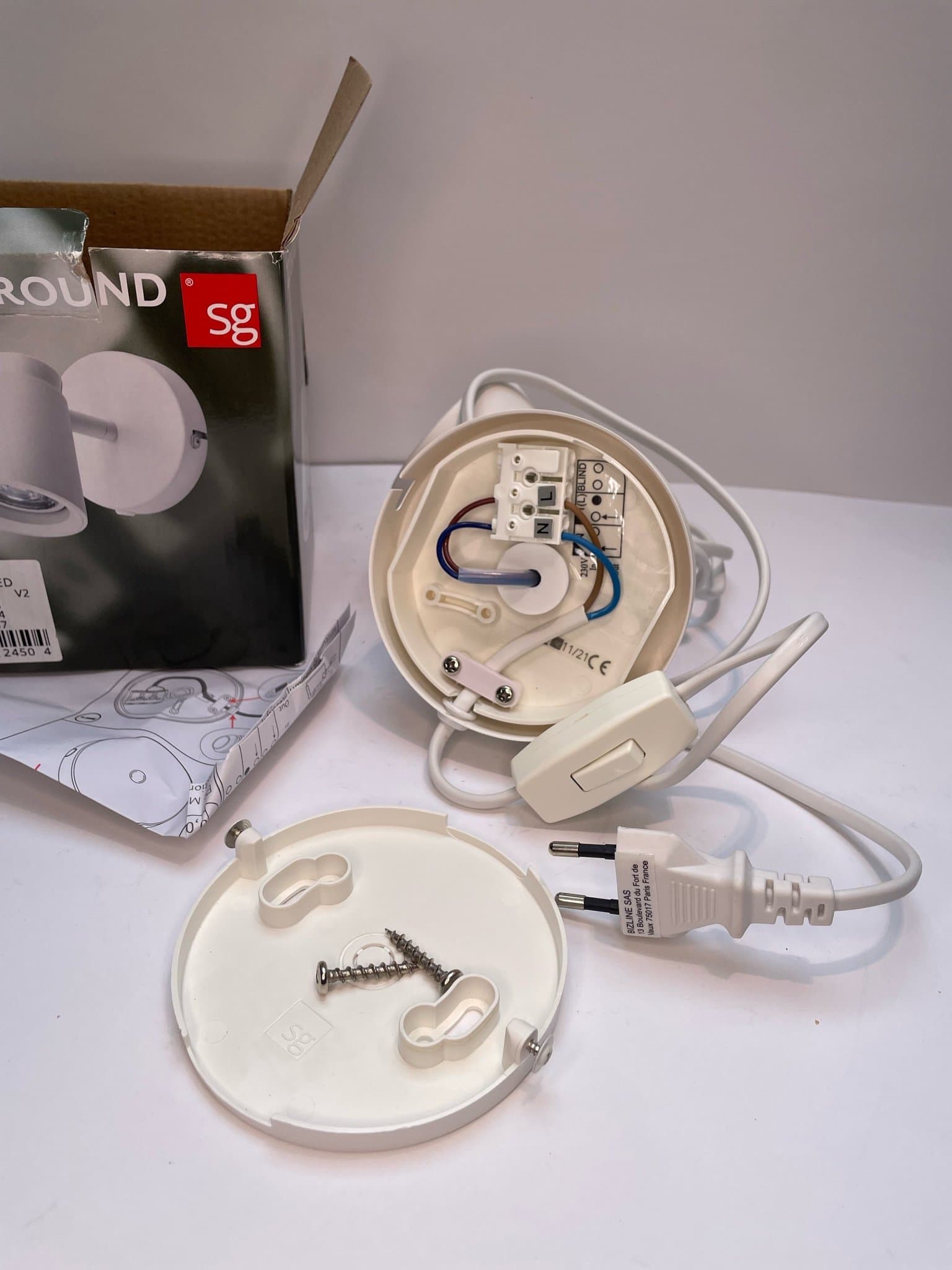 SG Armaturen Zoom Round LED-spotlight