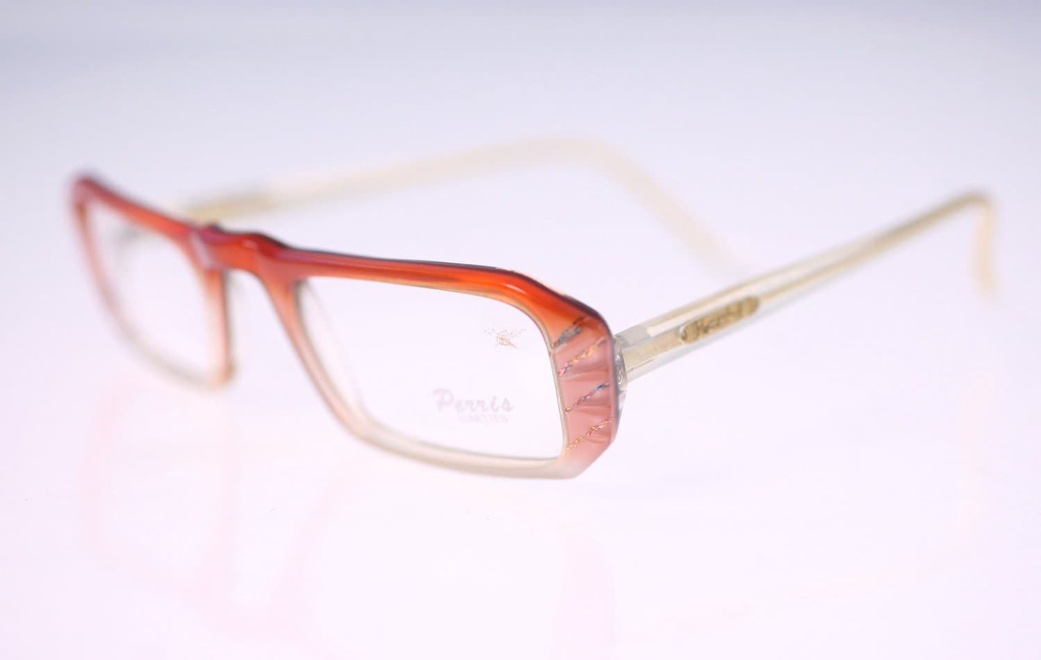 Anne Marie Perris 8500 06-FR ladies acetate eyeglasses-original clear lenses-NEW