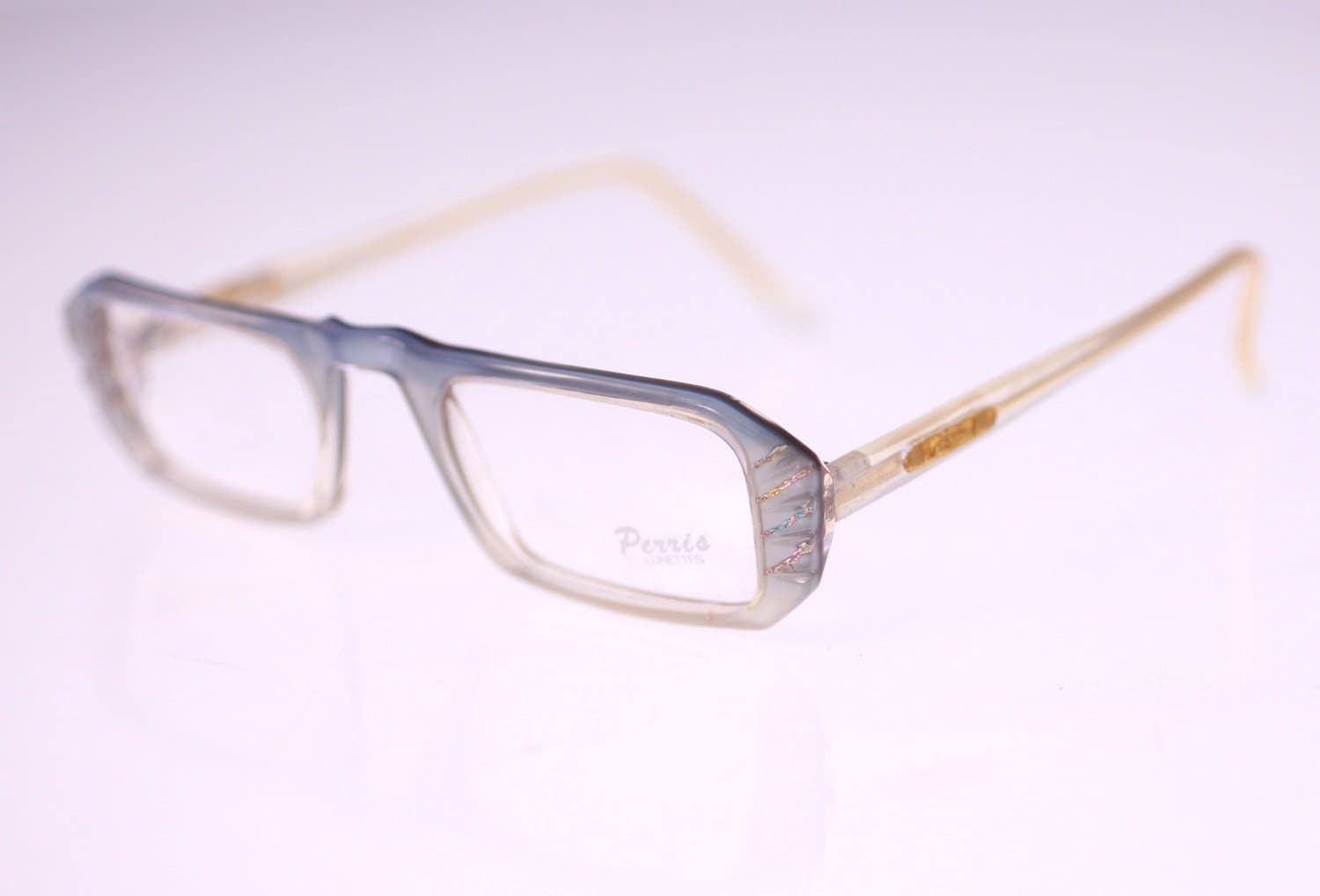 Anne Marie Perris 8500 03-FB ladies acetate eyeglasses-original clear lenses-NEW