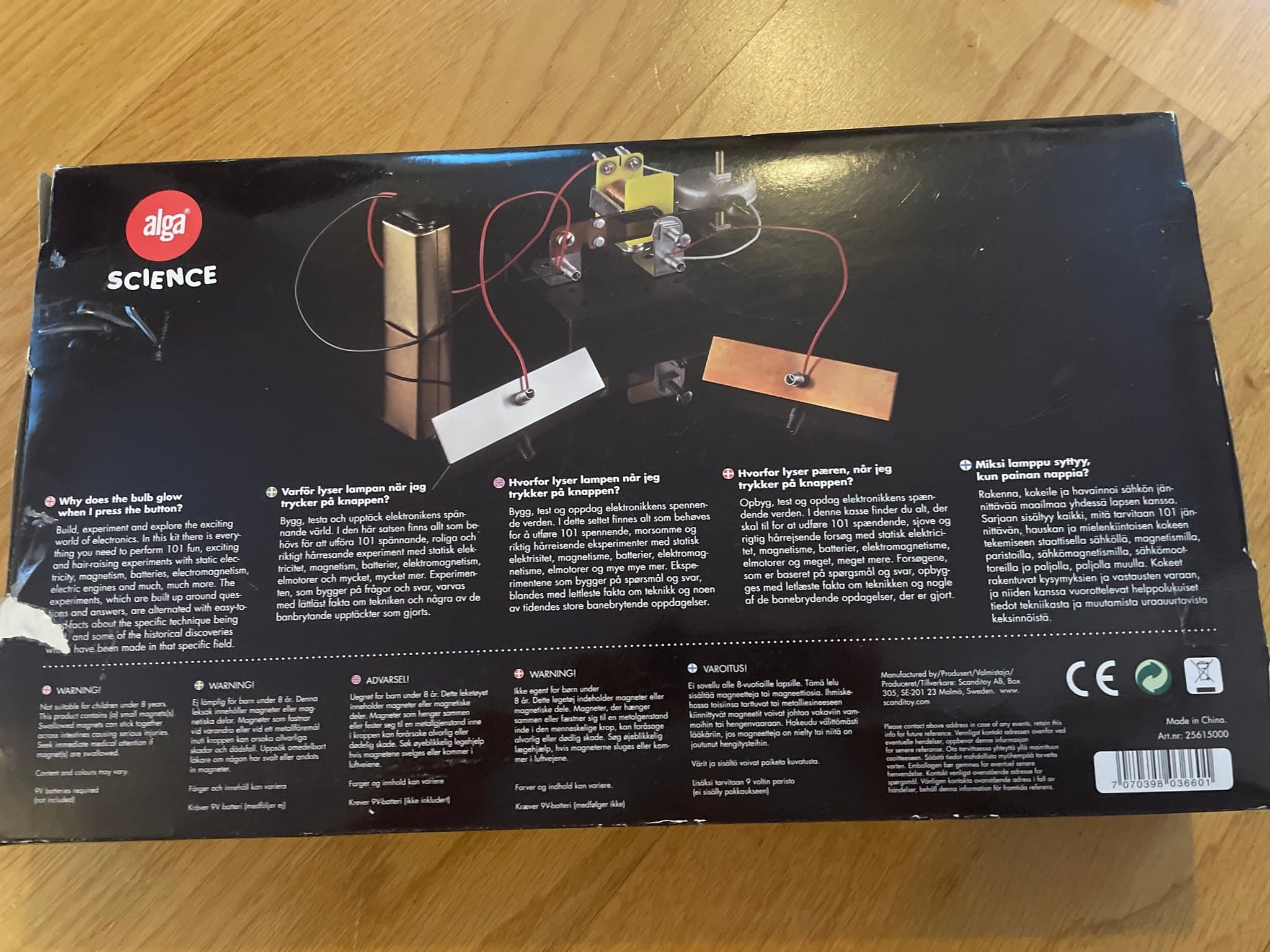 Alga Science 101 Experiment Leksaksset