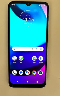 Motorola Moto E20 XT2155-6 – Android 11, 2GB RAM – Oanvänd / Testad