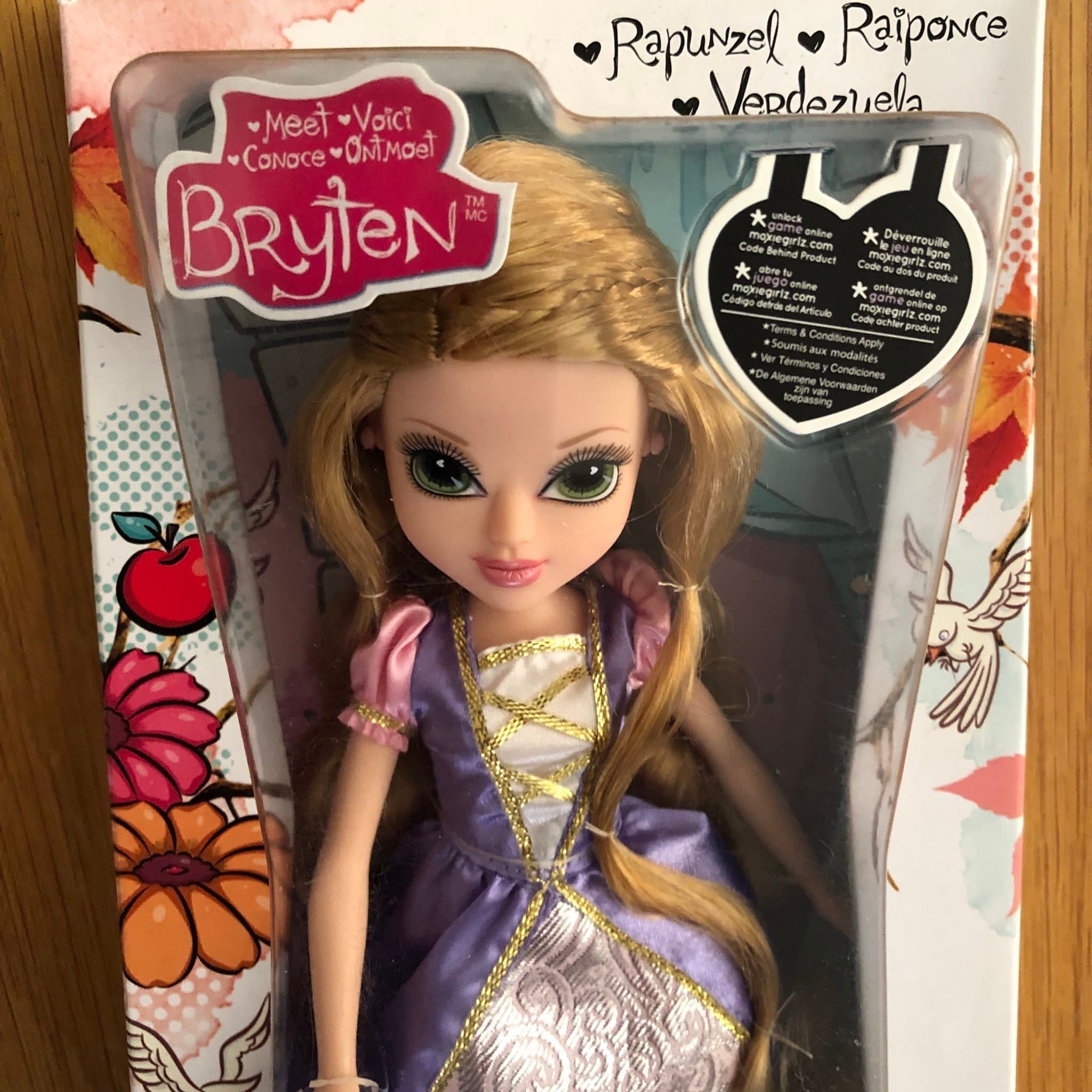 Moxie Girlz Bryten (Rapunzel) Docka