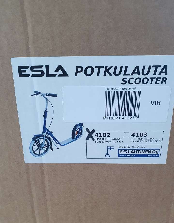 ESLA Sparkcykel 4102 - Grön