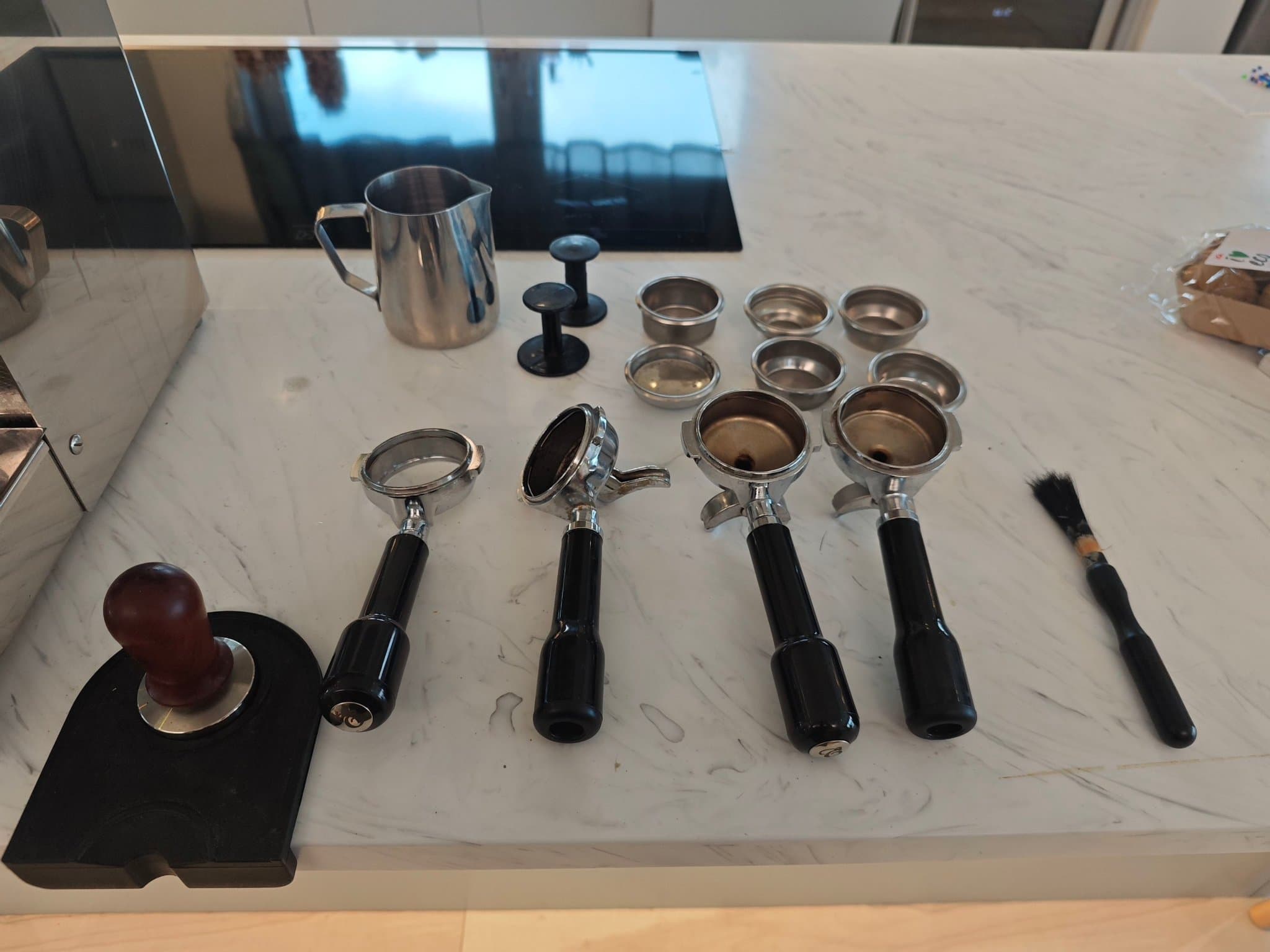 Isomac espressomaskin med Gaggia kaffekvarn