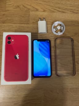 iPhone 11, röd