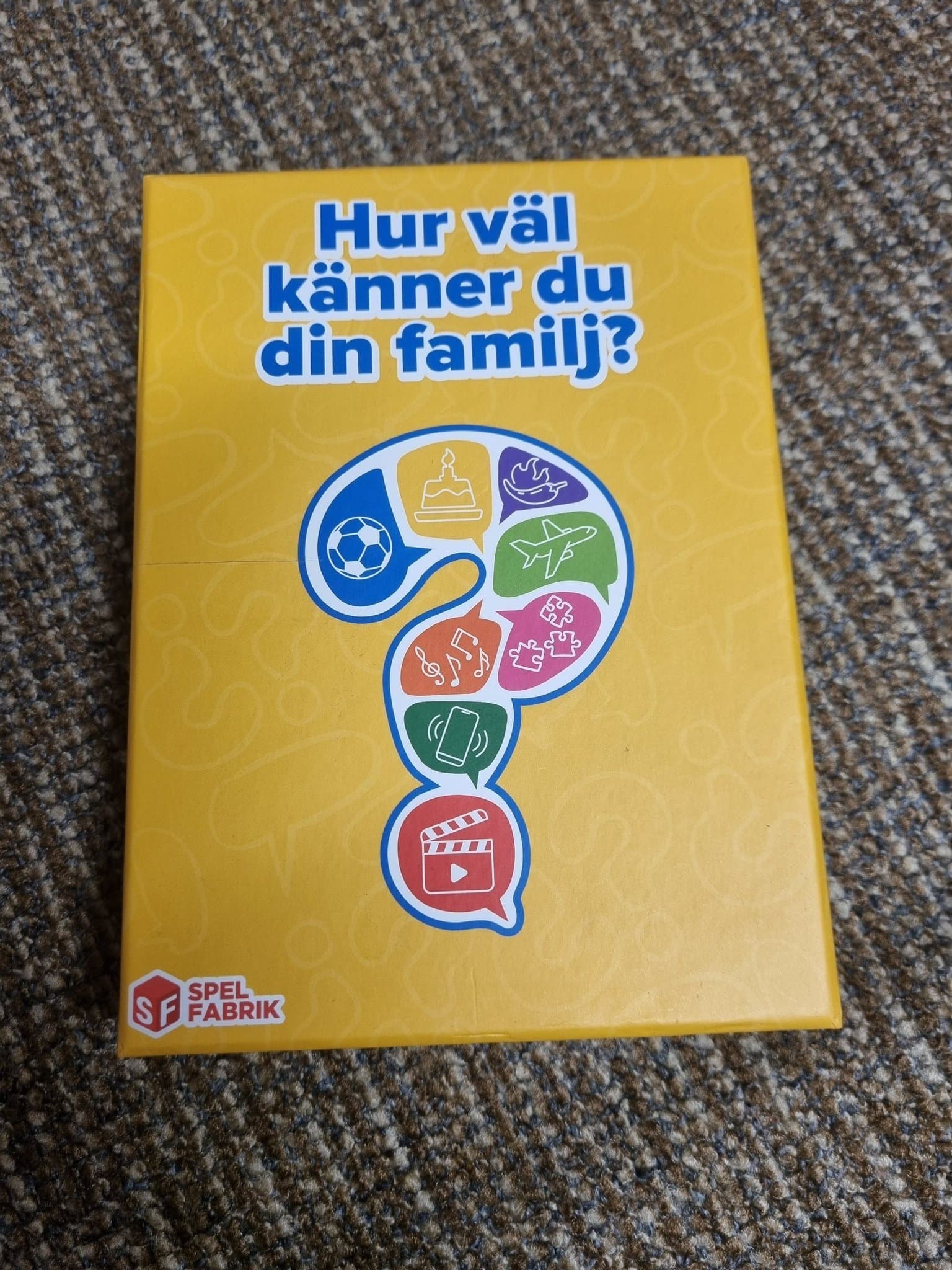 Hur väl känner du din familj? - Sällskapsspel