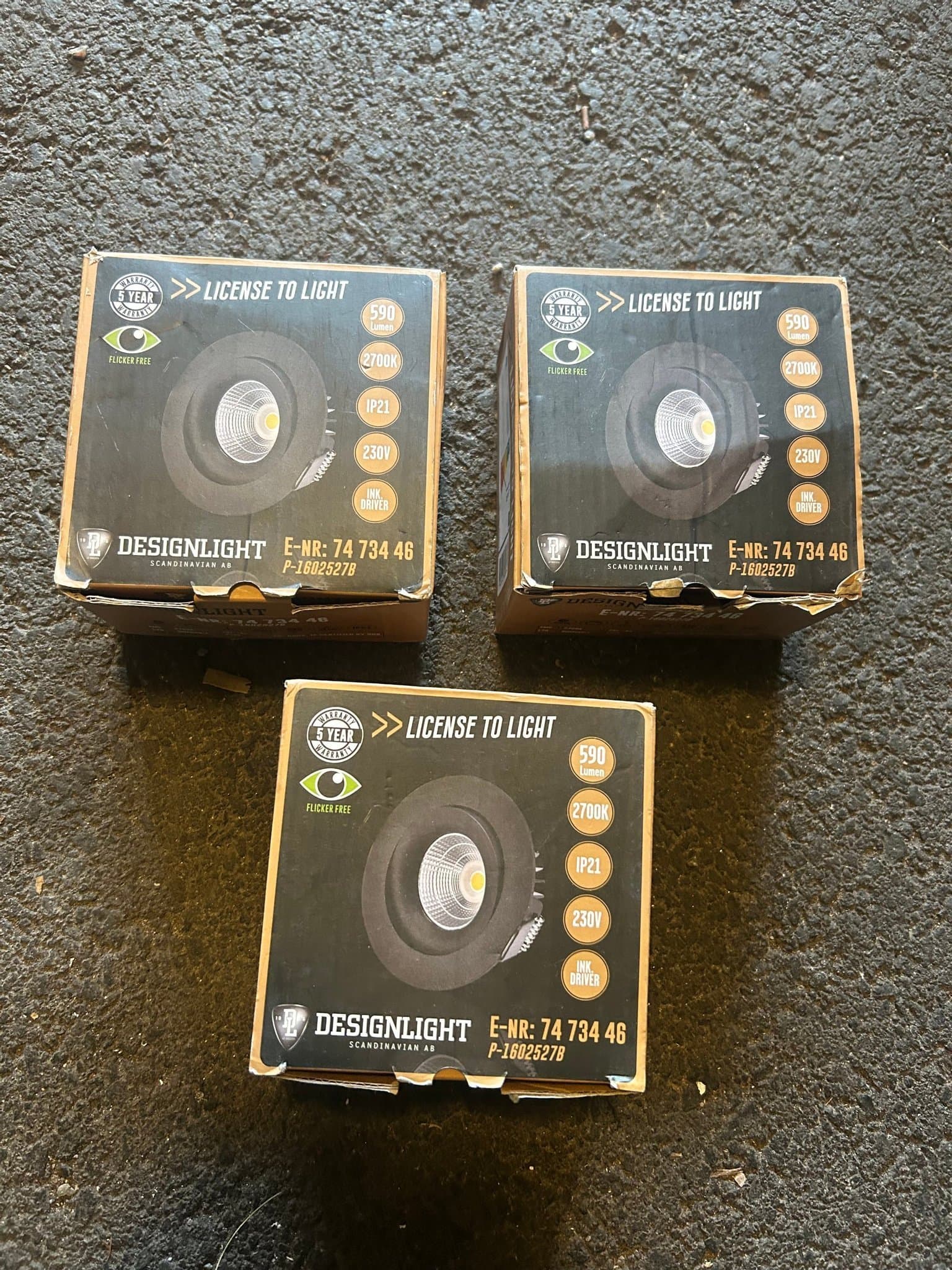 Designlight LED-spotlight