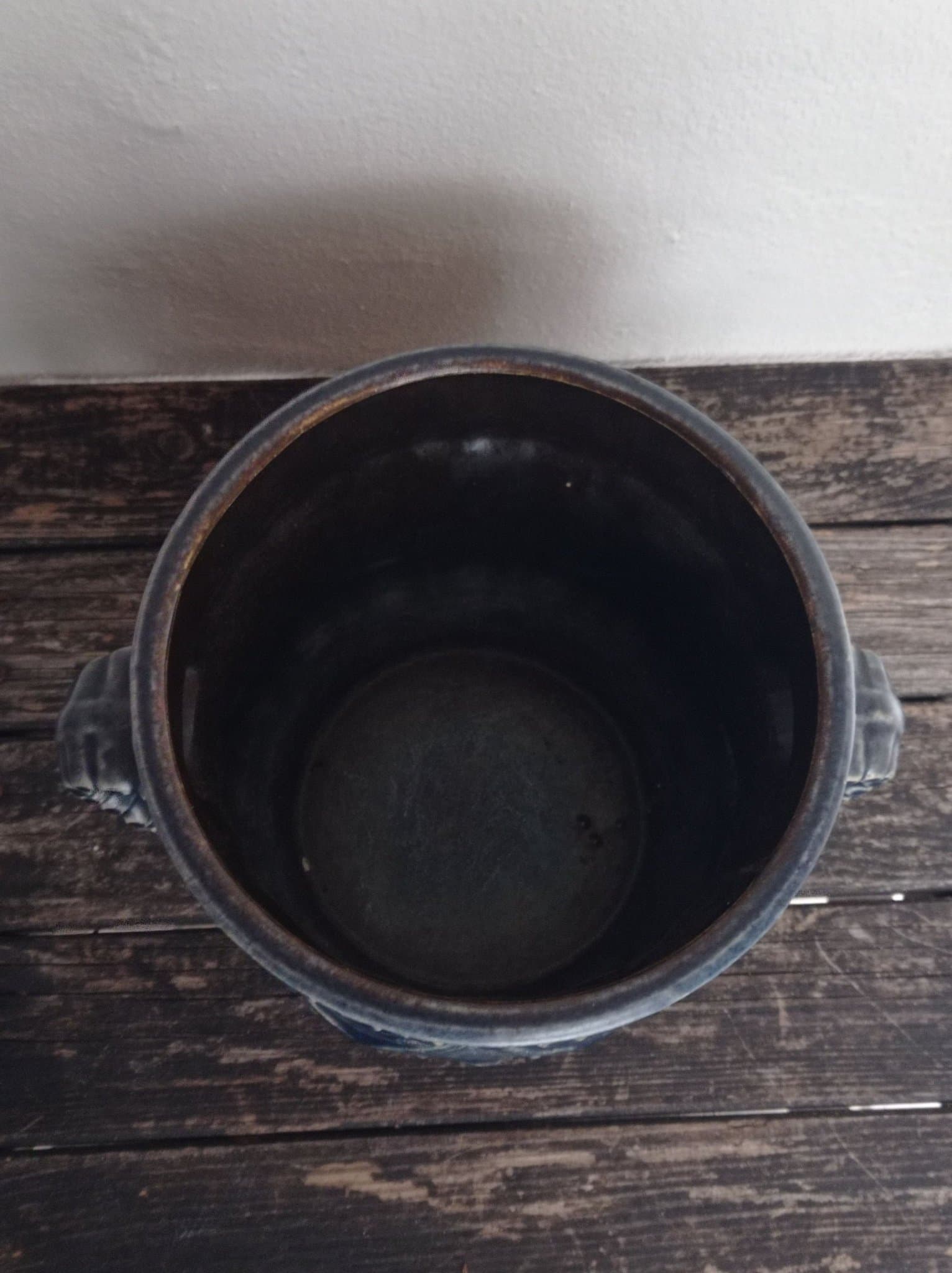 Bay West Germany kruka 17 cm i diameter och 15,5 cm hög.