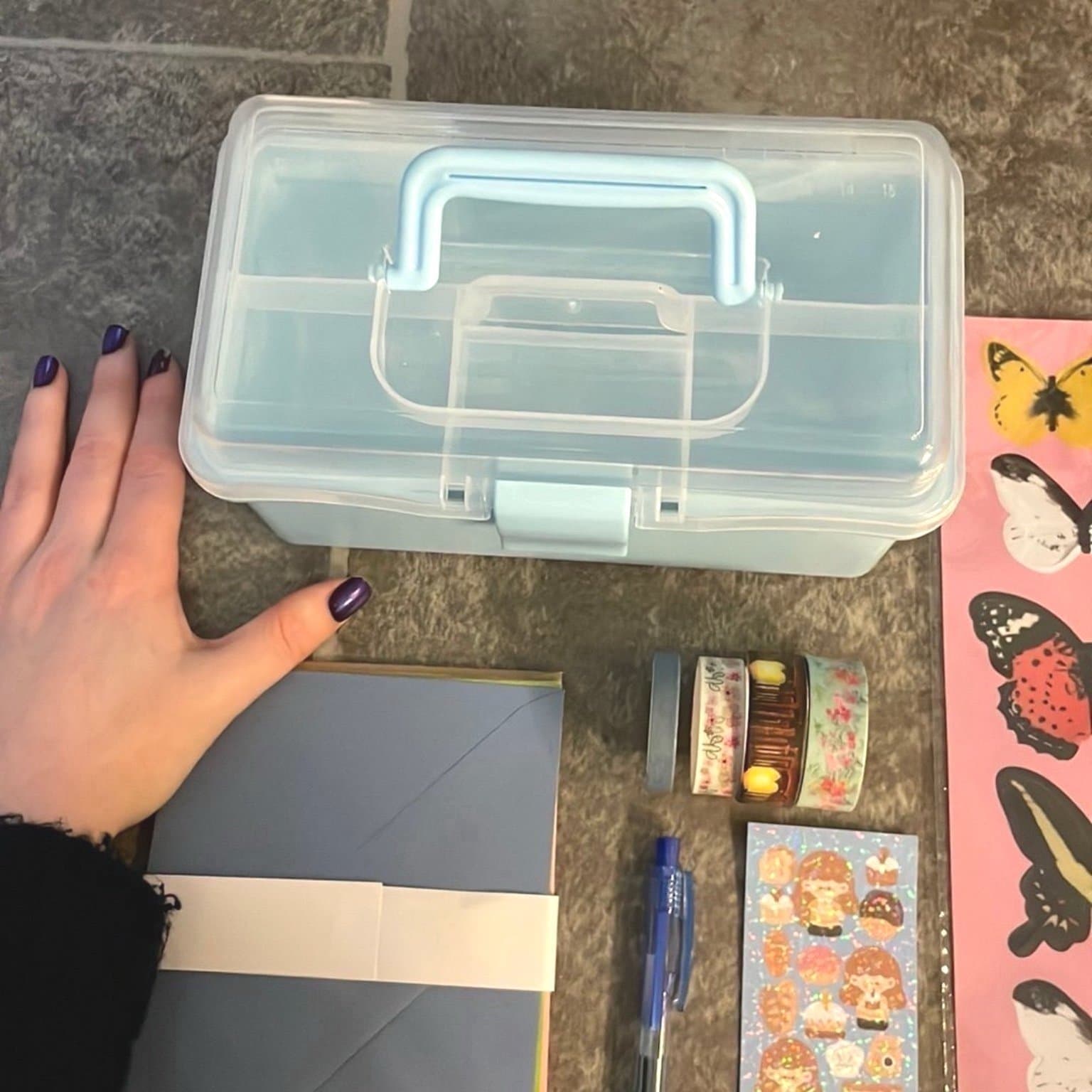 Stort Scrapbookingkit