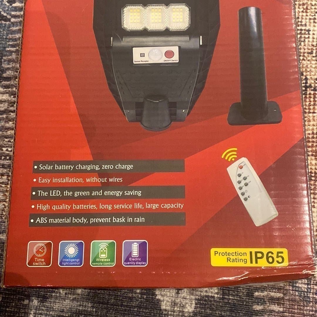 Helt nya LED Solarlampa på hela 400W