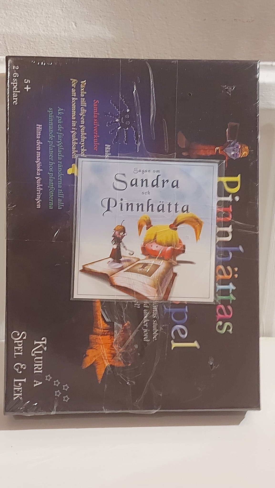 Pinnhättas magiska spel – Nytt oöppnat barnspel med CD, saga & ljud