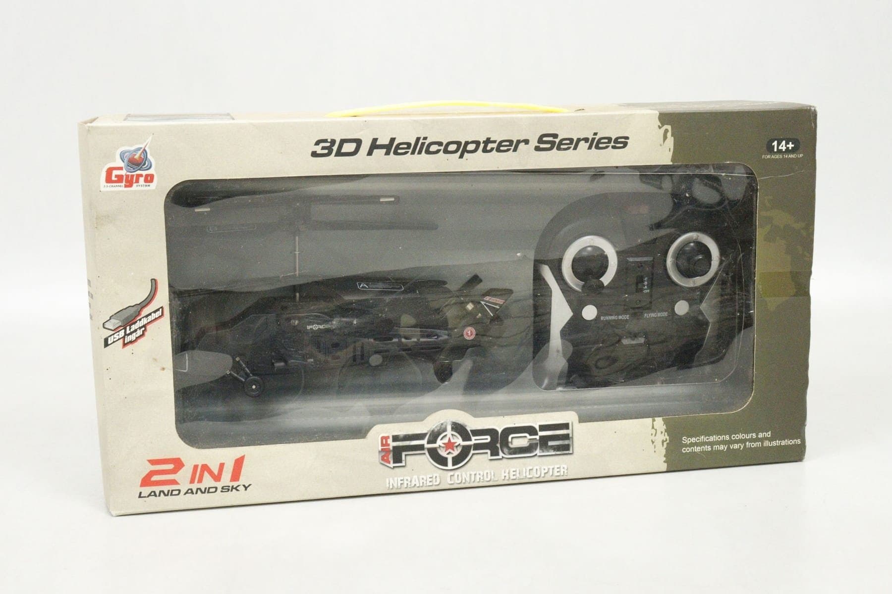 Radiostyrd helikopter, Force