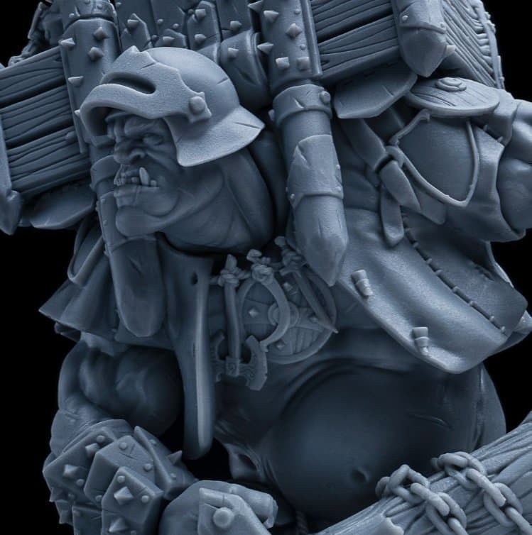 Old City Watch Siege Giant – Fantasy, Giant Ogre, Boss, Wargaming, RPG, NPC