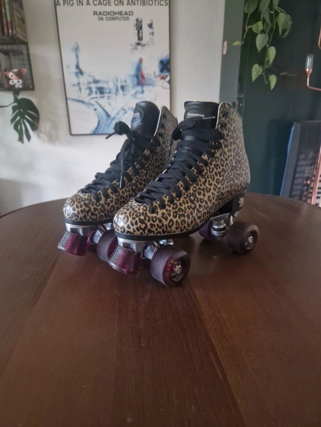 Rullskridskor - Rookie Classic leopard