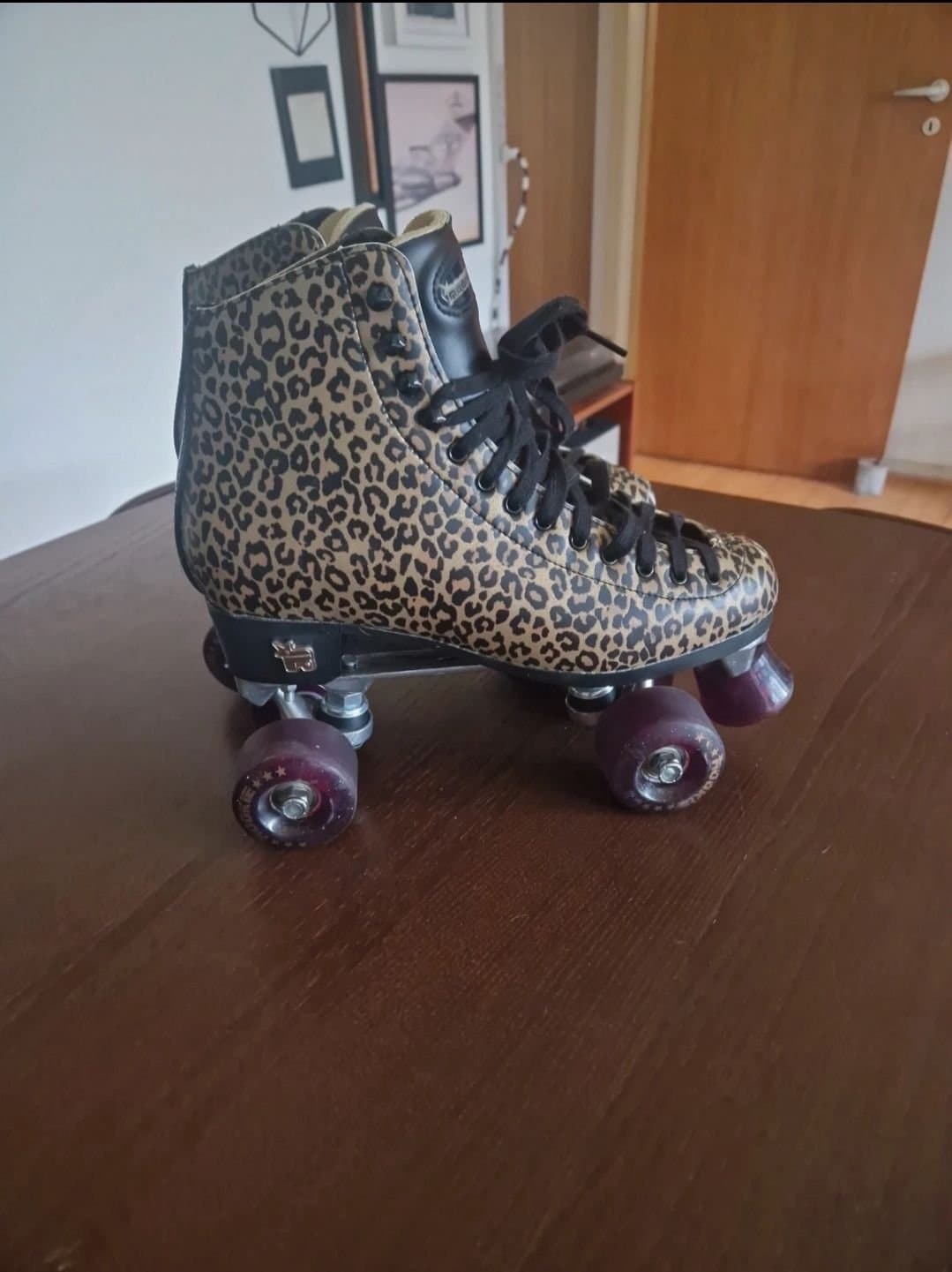 Rullskridskor - Rookie Classic leopard