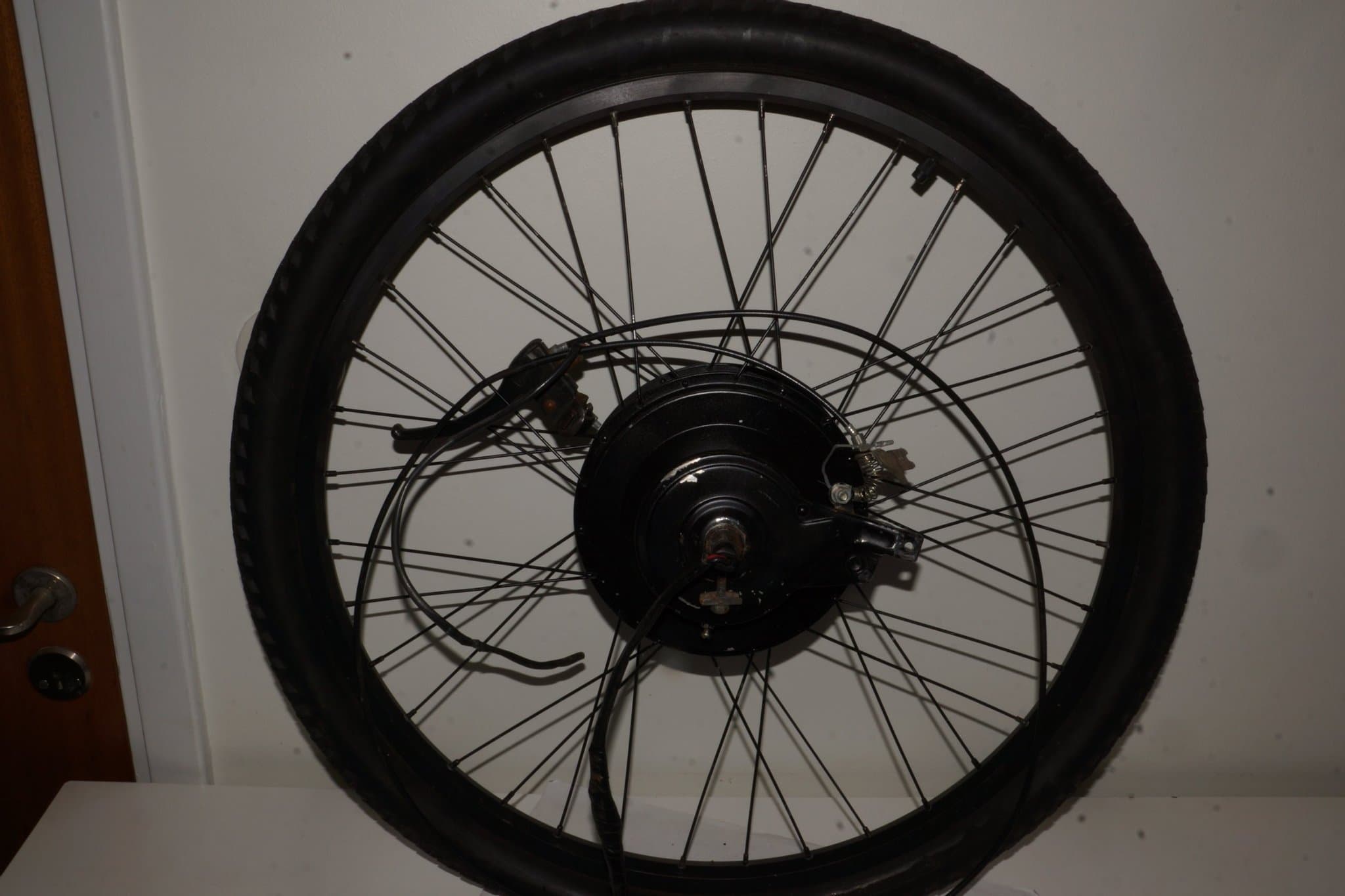 Elcykelhjul 26"x2,0 med motor