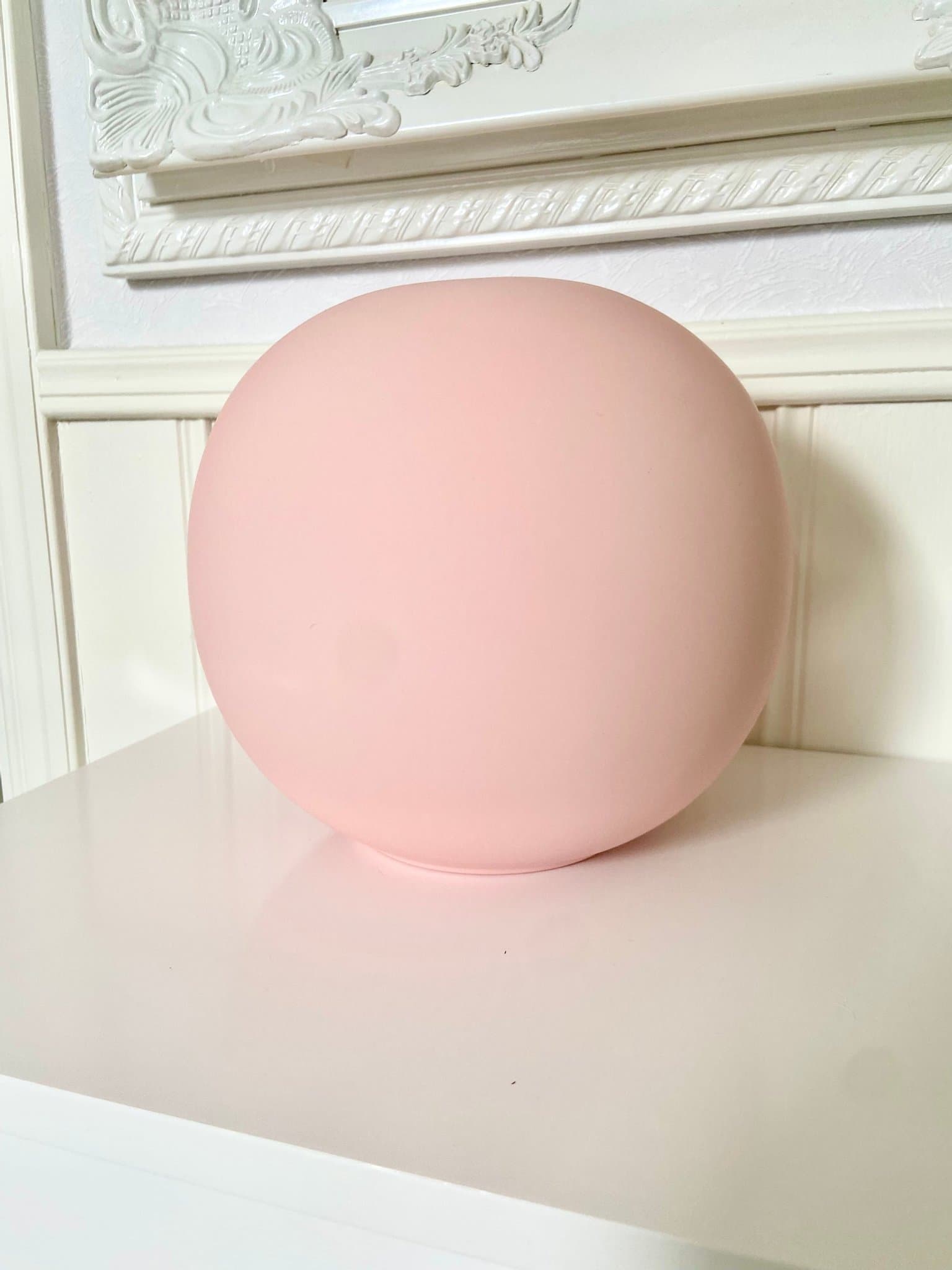 Cooee Design Ball Vas 20cm Rosa utgått Matt Rund