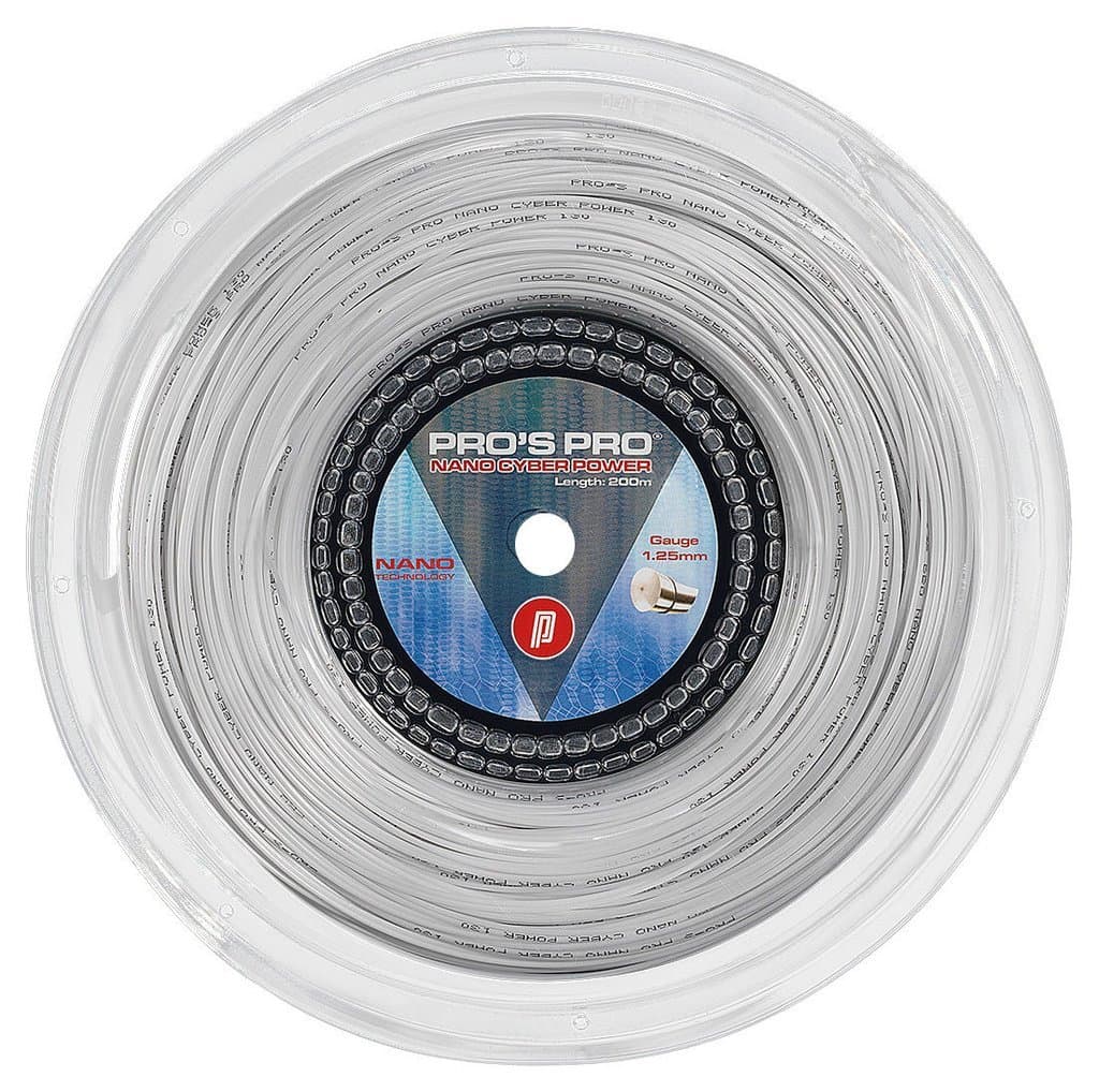 Tennissträng 12meter Nano Cyber Power silver