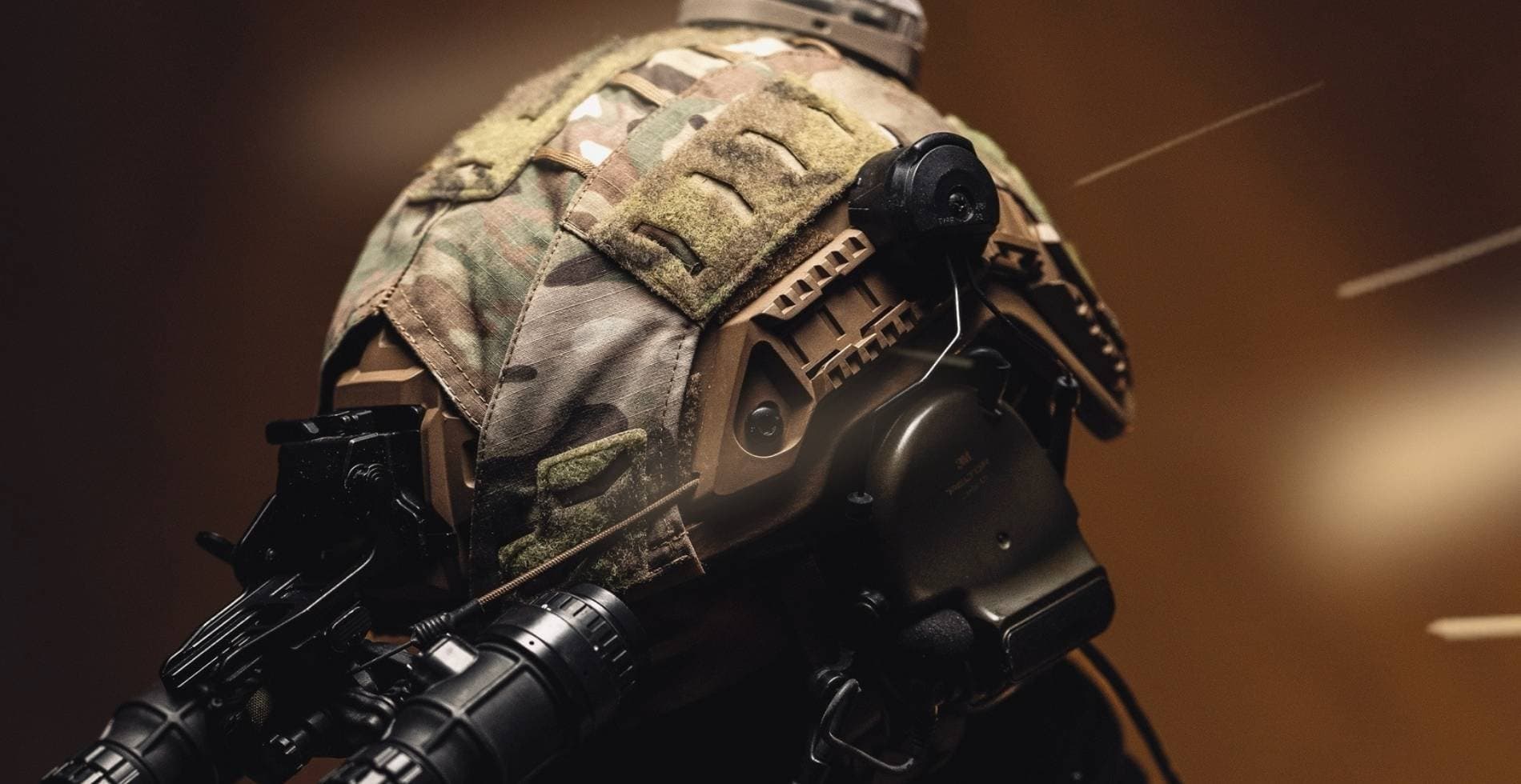 Airsoft - PGD ARCH/MICH Helmet Cover - Multicam - Large