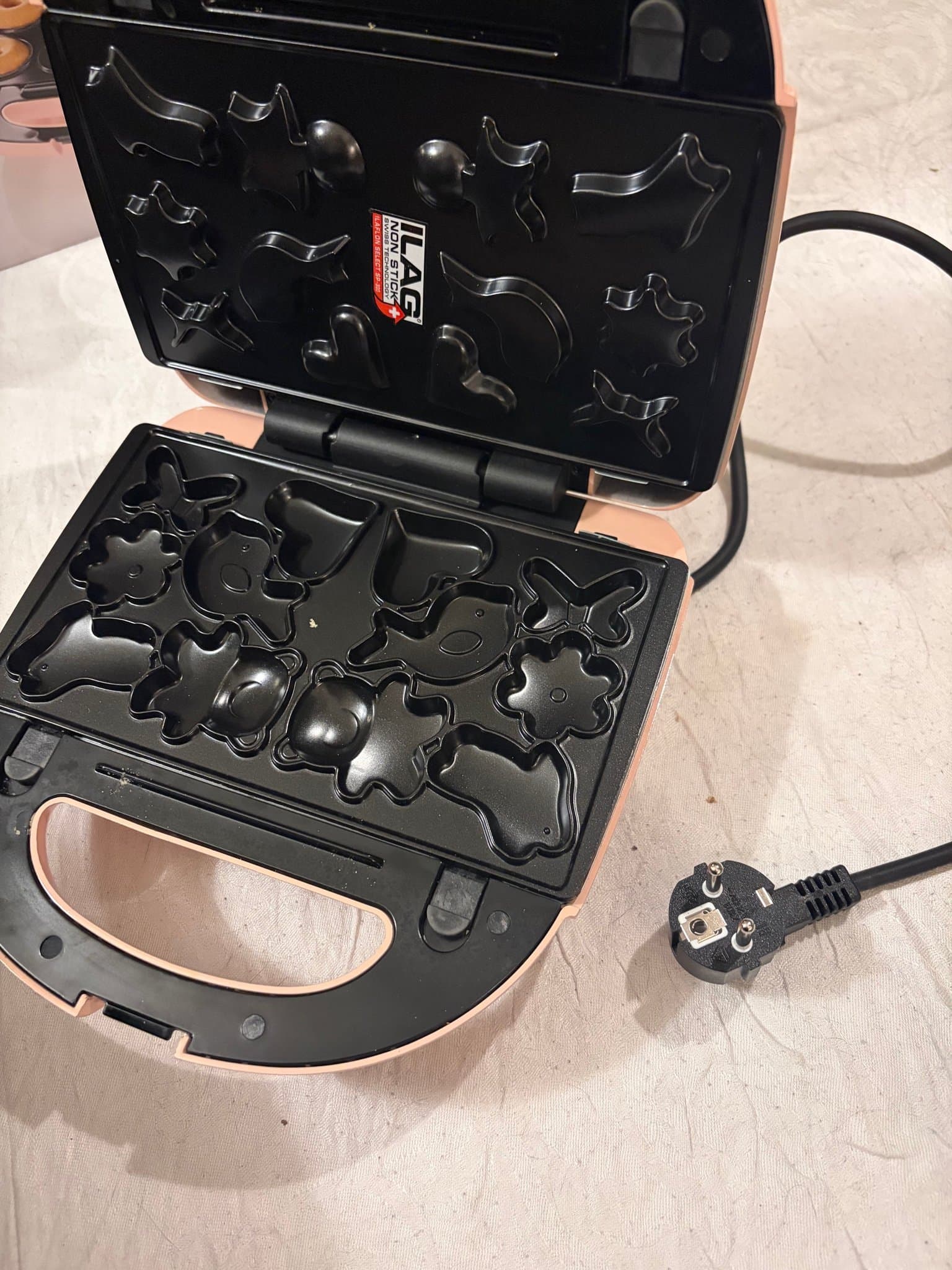 Silvercrest Våffeljärn med 3 utbytbara plattor