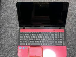 Toshiba Satellite L850-B189 ingen test som visas på bilden,