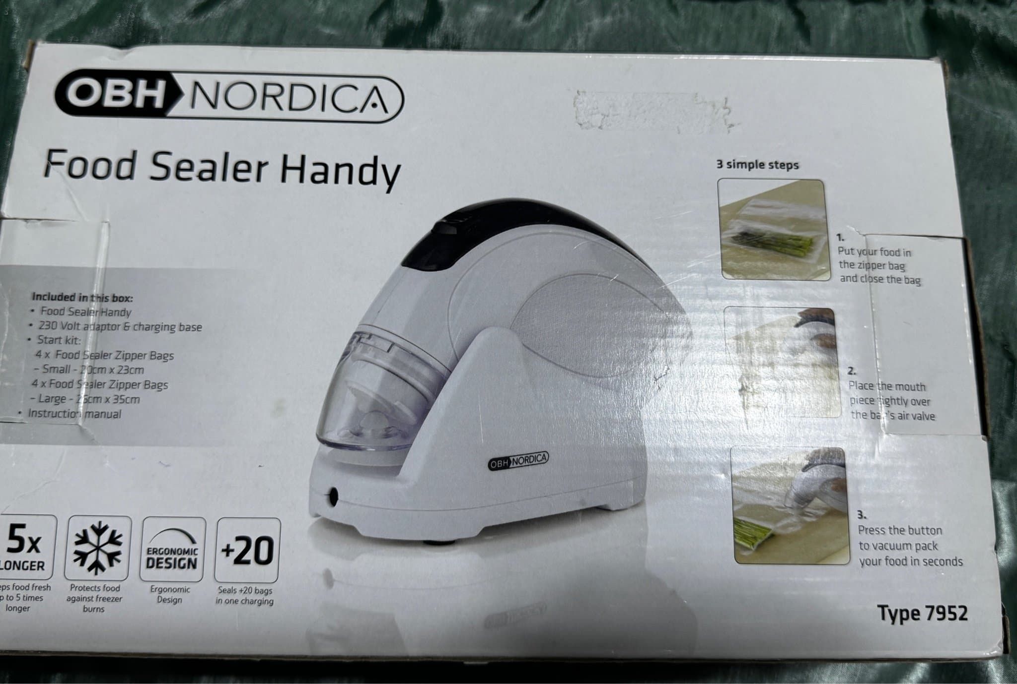 OBH Nordica Food Sealer Handy