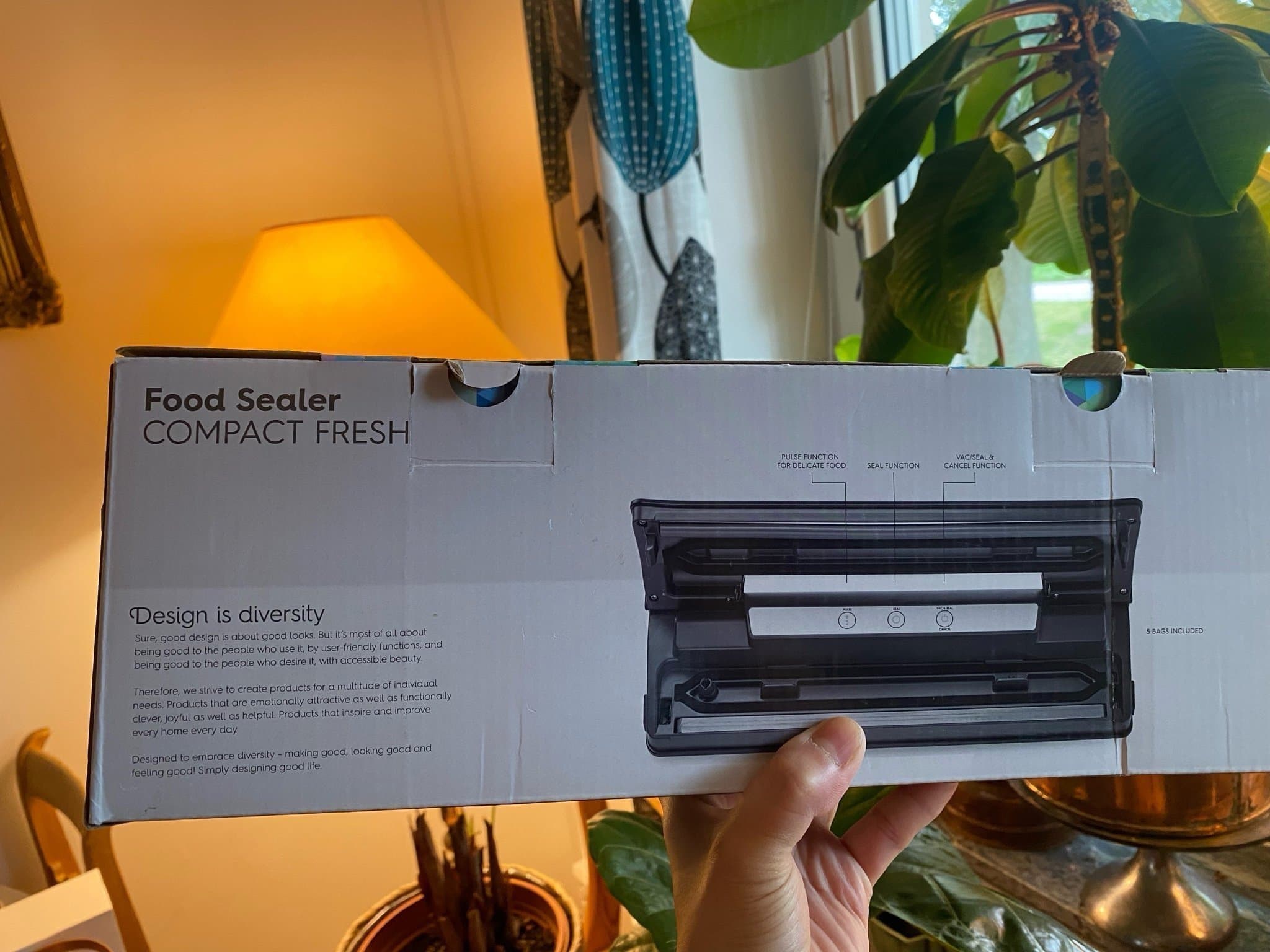 OBH Nordica Food Sealer Compact Fresh(type 7943)