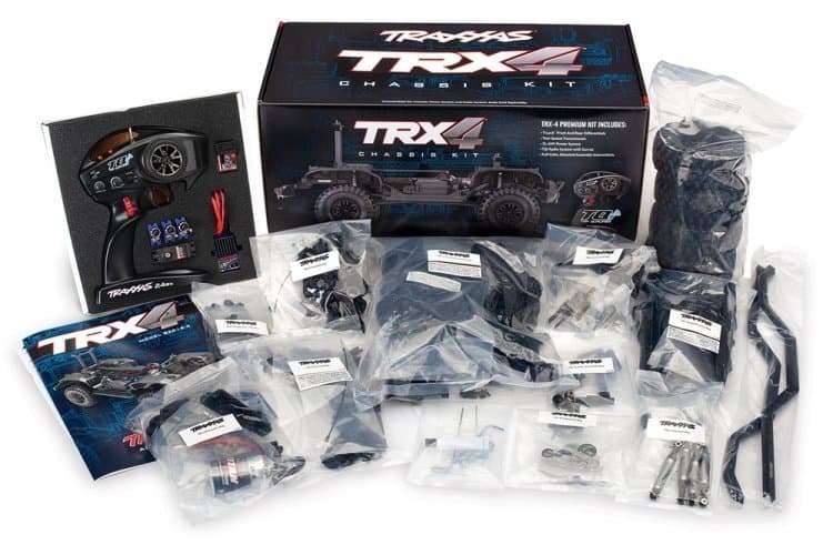 Traxxas TRX-4 byggsats (utan batterier och kaross) - helt ny / oöppnad!