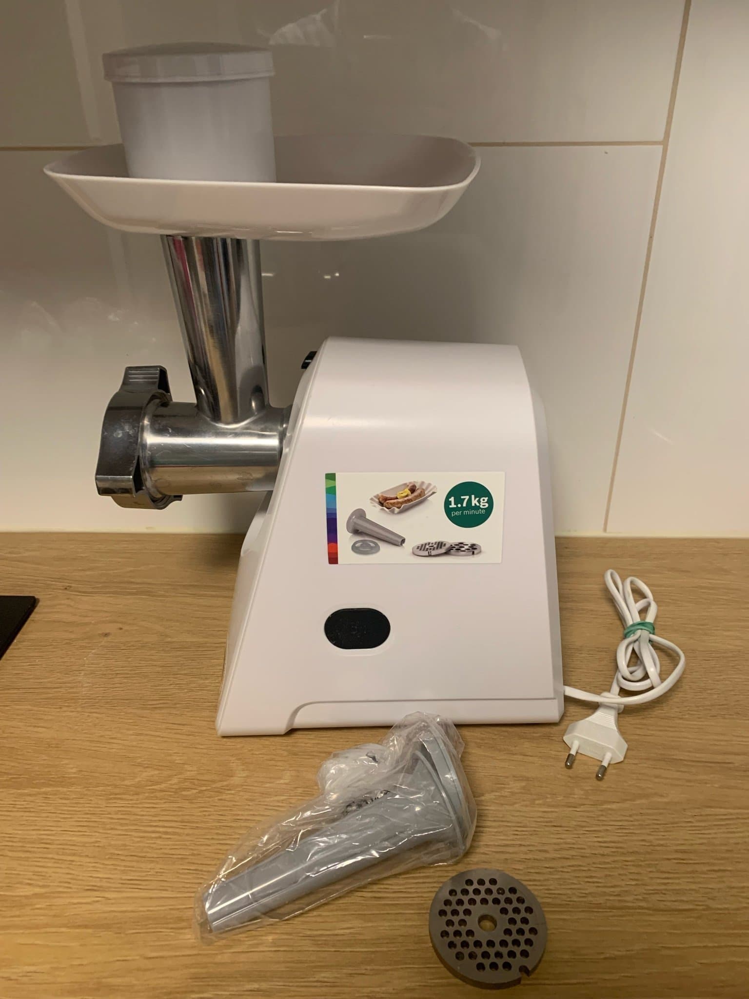 Bosch SmartPower Köttkvarn MFW2510W