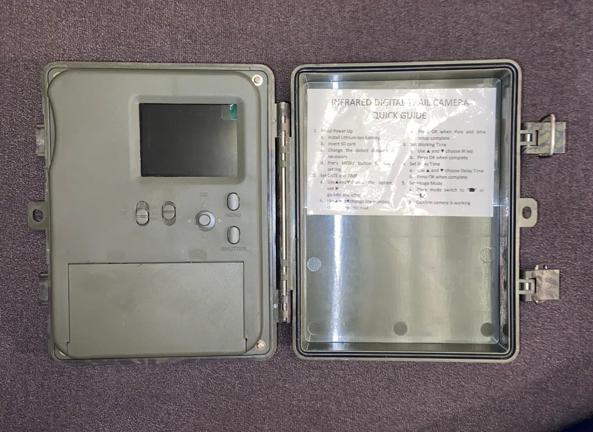 Infrared Digital Trail Hunting Camera