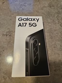 Samsung Galaxy A17 5G 4GB RAM 128GB Svart OÖPPNAD OCH OANVÄND!