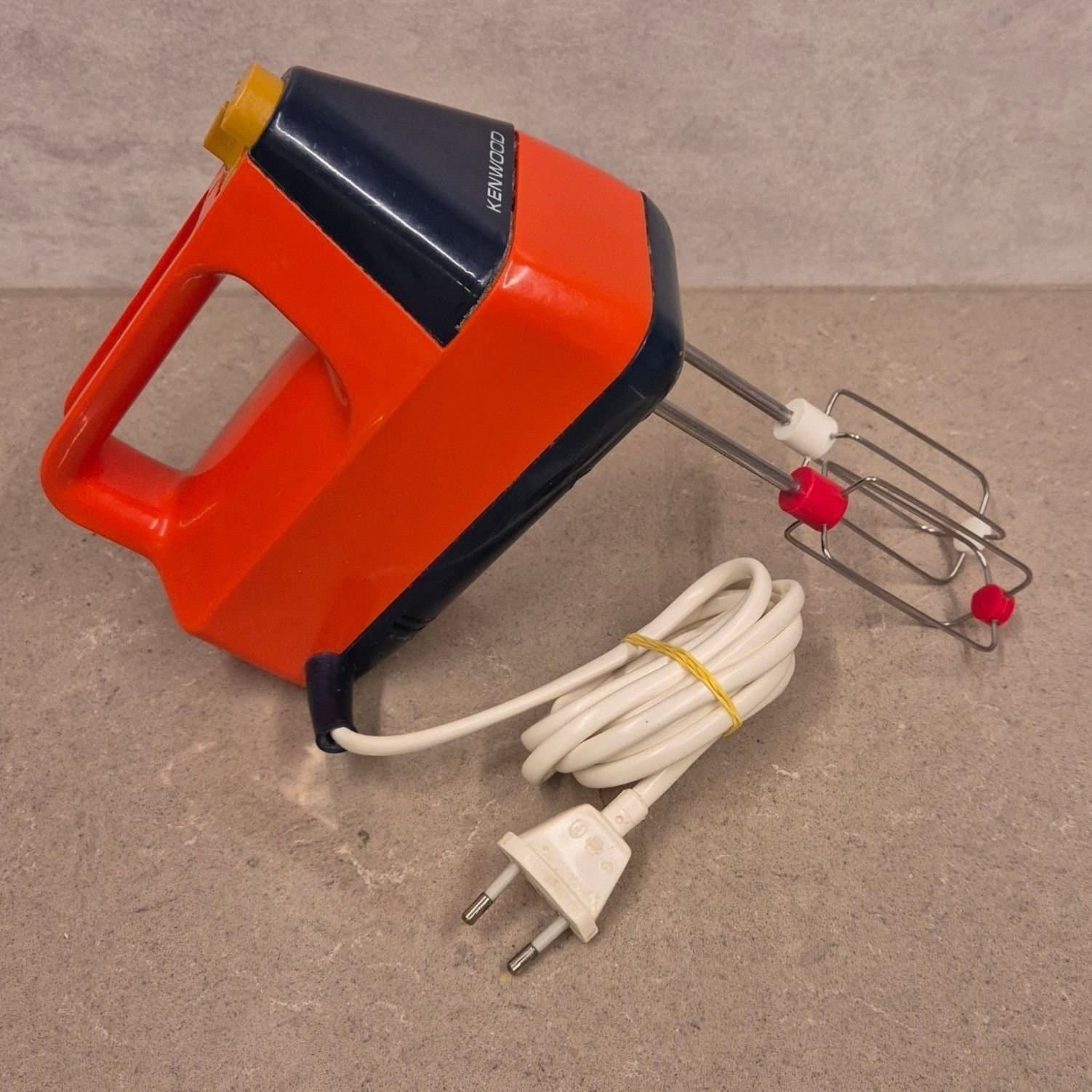 Kenwood Mini Elvisp - Retro / Vintage Röd/Orange - Samlarobjekt