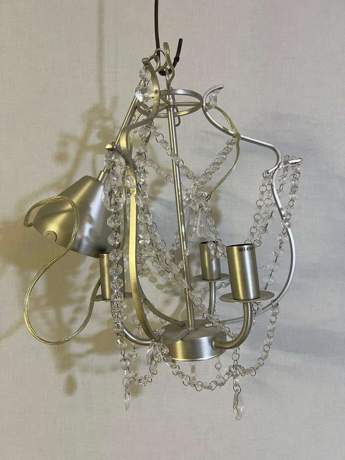 Kristaller Ljuskrona IKEA