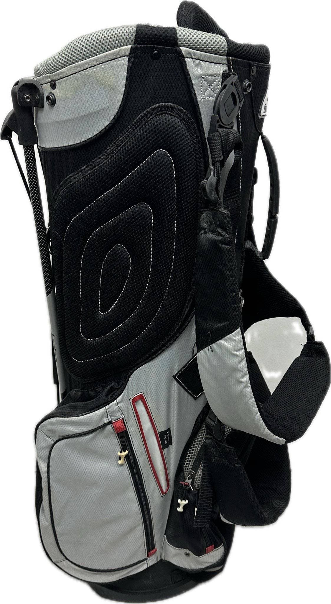 Burton golfbag med stativ, Cool Comfort svart/grå Golf väska