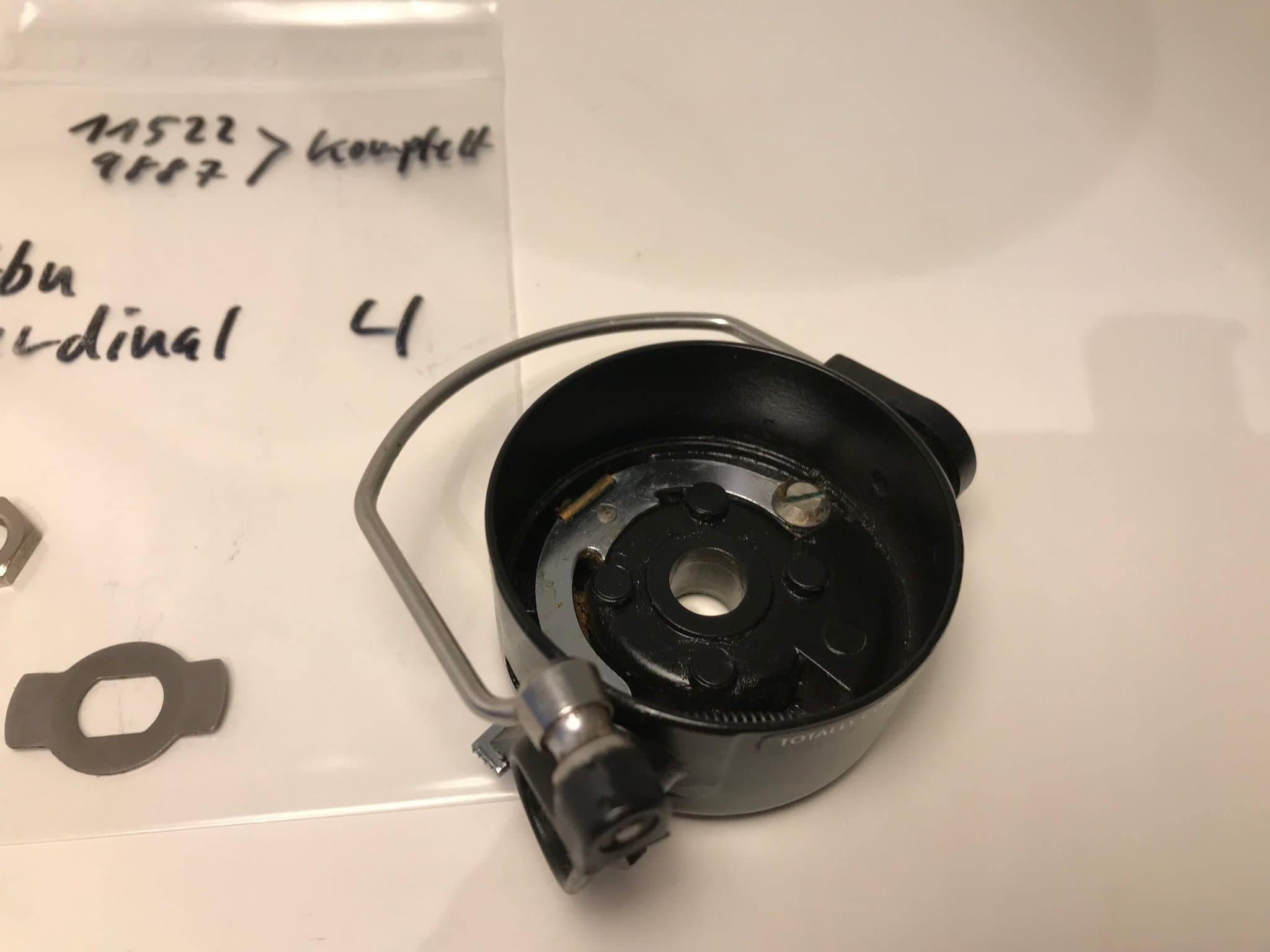 reservdelar Abu Cardinal 4, här: 11522,9887+++rotor komplett