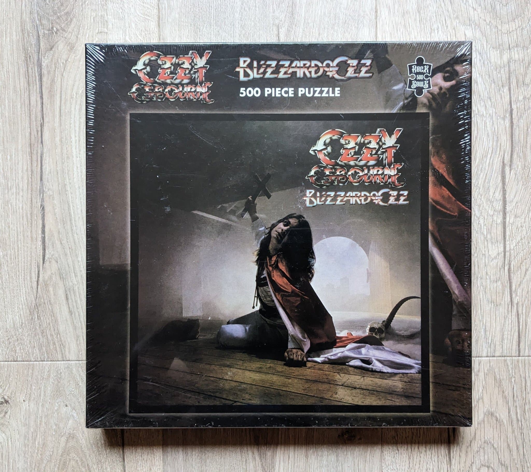 Ozzy Osbourne blizzard of ozz Pussel 500 bitars