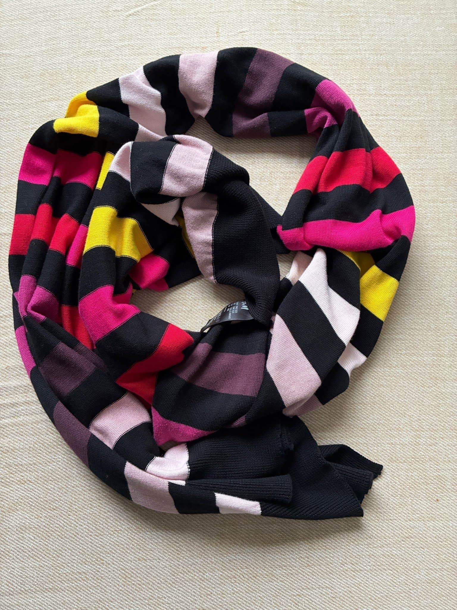 Sonia Rykiel för H&M – ikonisk randig Y2K-sjal