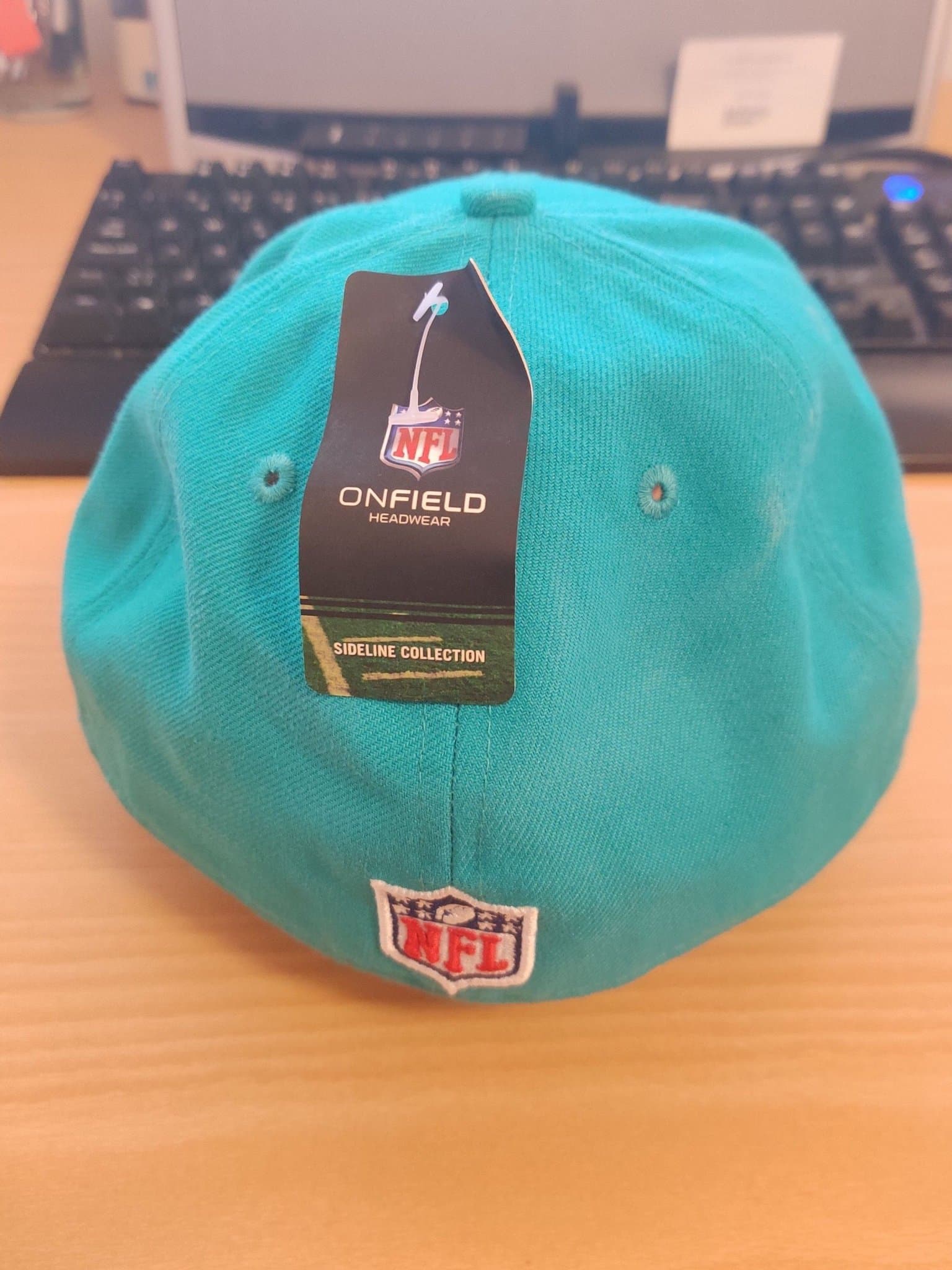 Miami Dolphins New Era 59Fifty keps Storlek 7 1/2 NY NFL