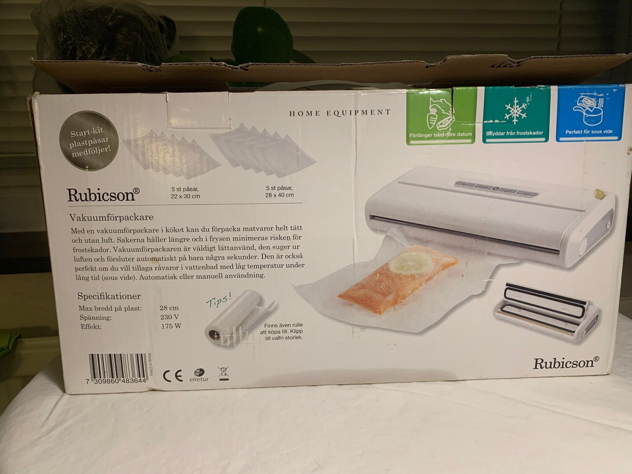 Rubicson Vakuumförpackare