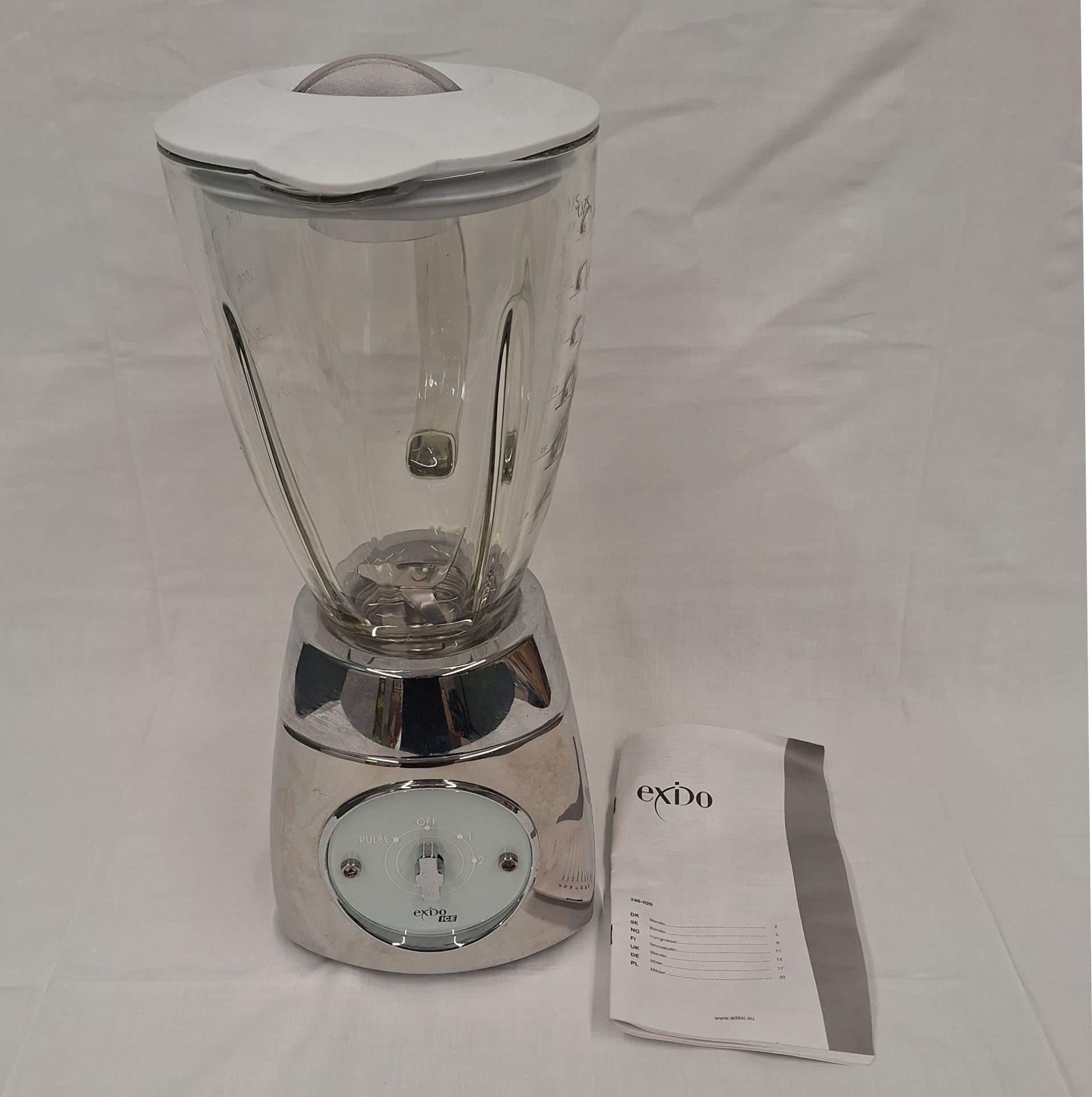 Exido ICE Blender / Mixer - Köksmaskin - perfekt för Smooties - 1500ml