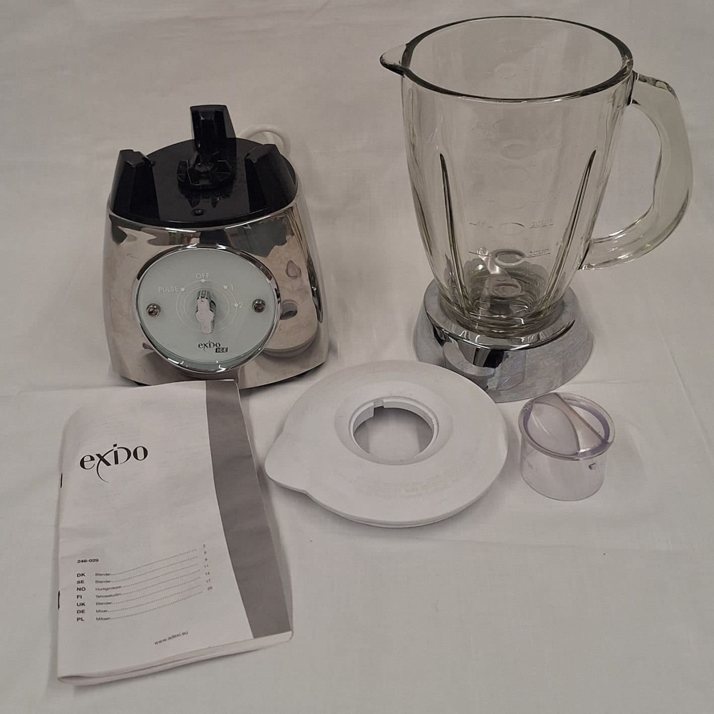 Exido ICE Blender / Mixer - Köksmaskin - perfekt för Smooties - 1500ml