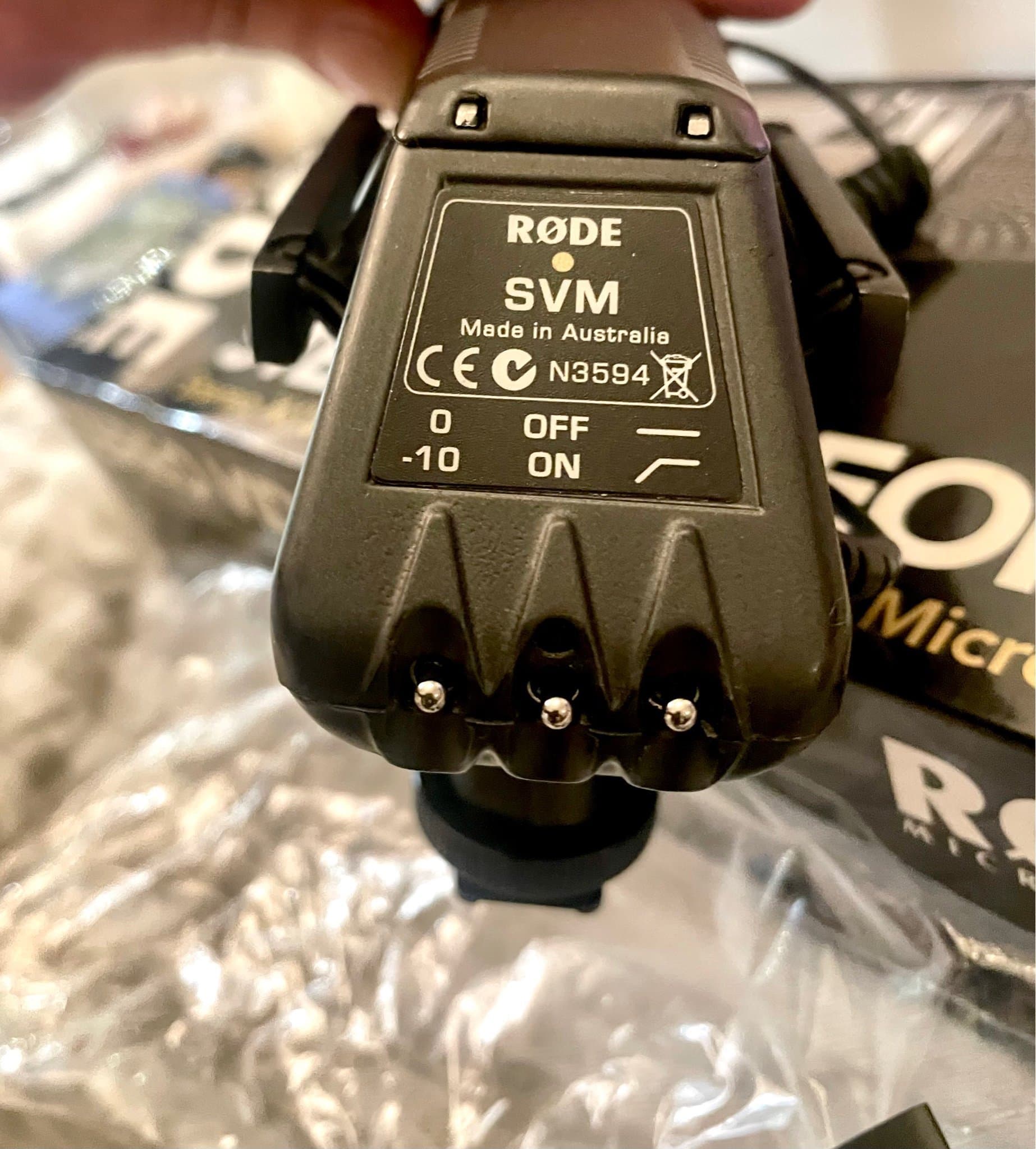 Røde Stereo Videomic X/Y condensator ny!