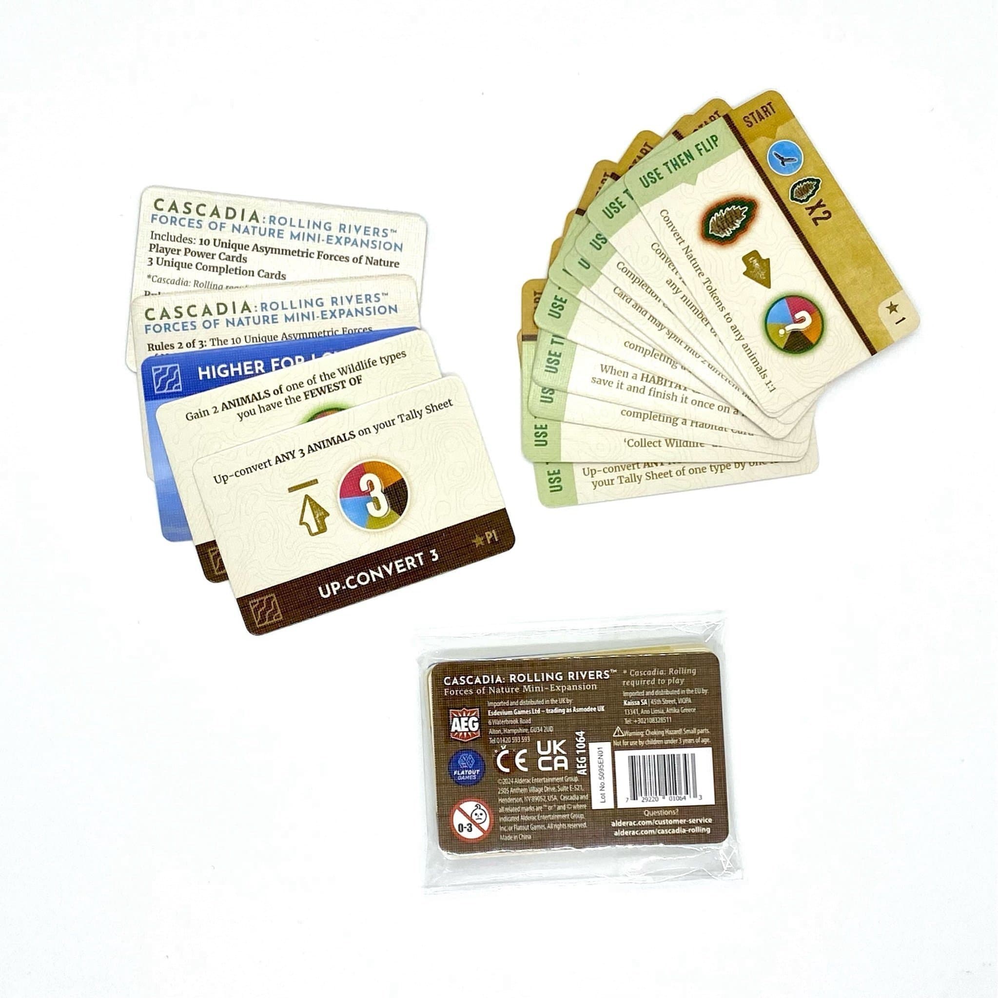 Cascadia: Rolling Rivers – Forces of Nature Mini-Expansion