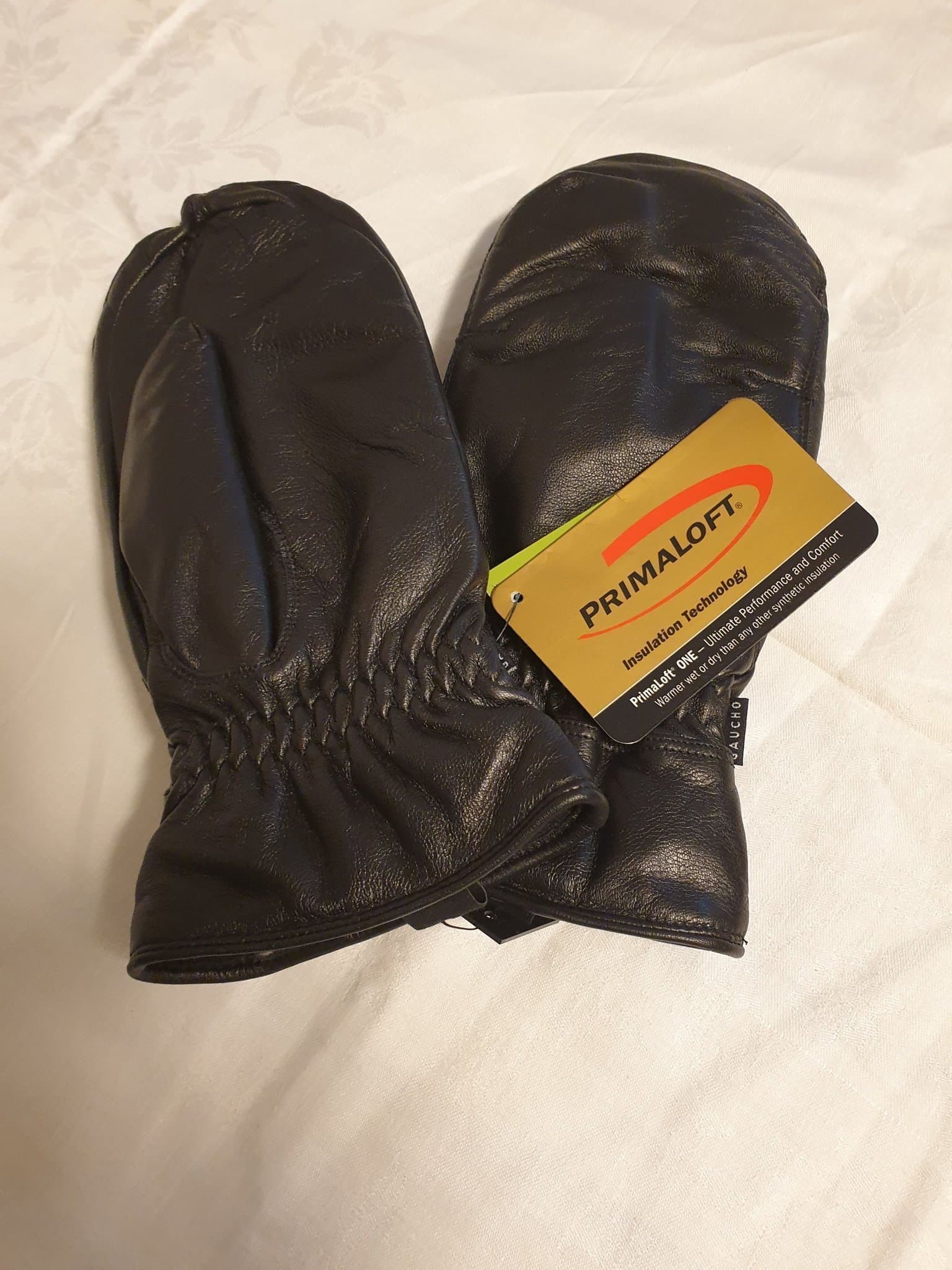 Nya Guacho med Primaloft isolering, vind & vattentäta skinn tumvantar storlek 10