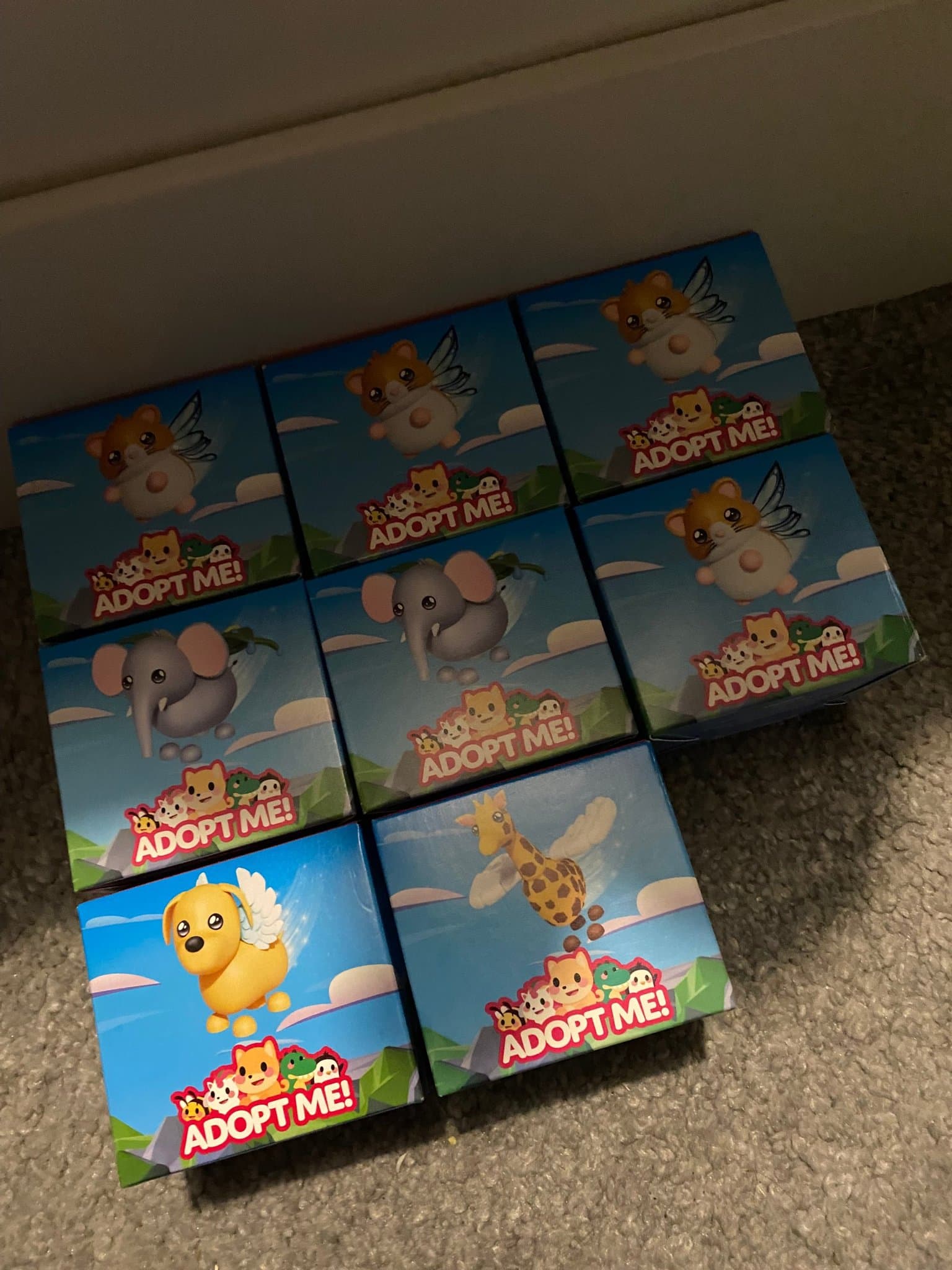 Adopt Me! Samling av figurer oöppnade