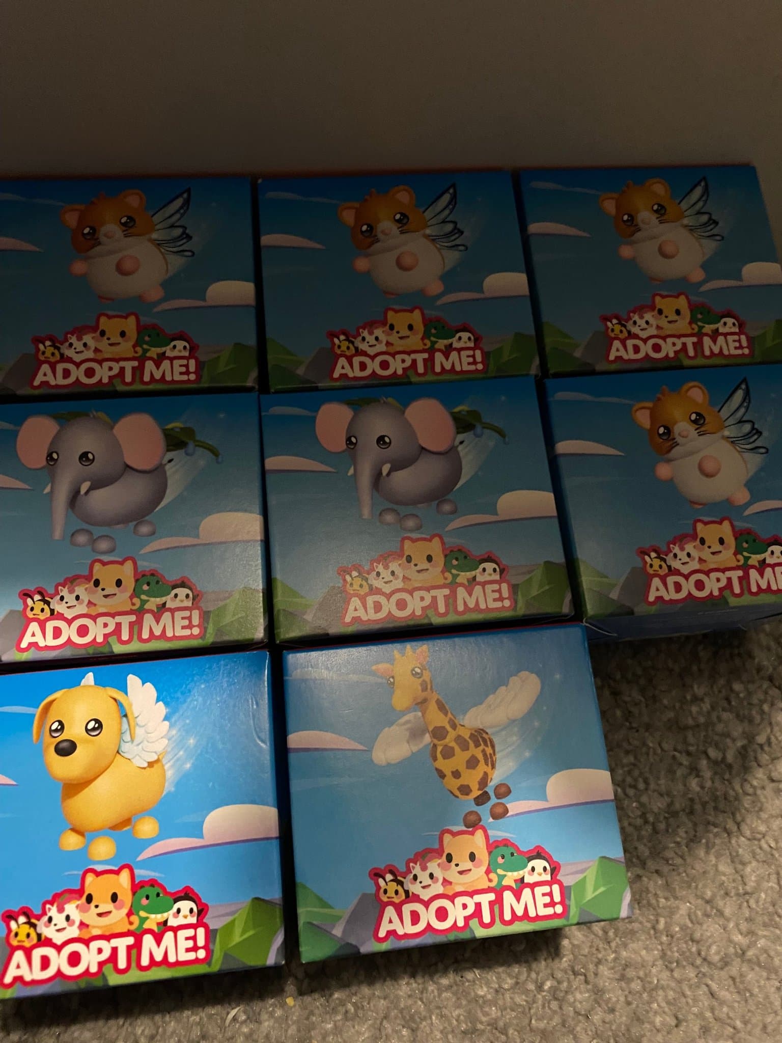 Adopt Me! Samling av figurer oöppnade