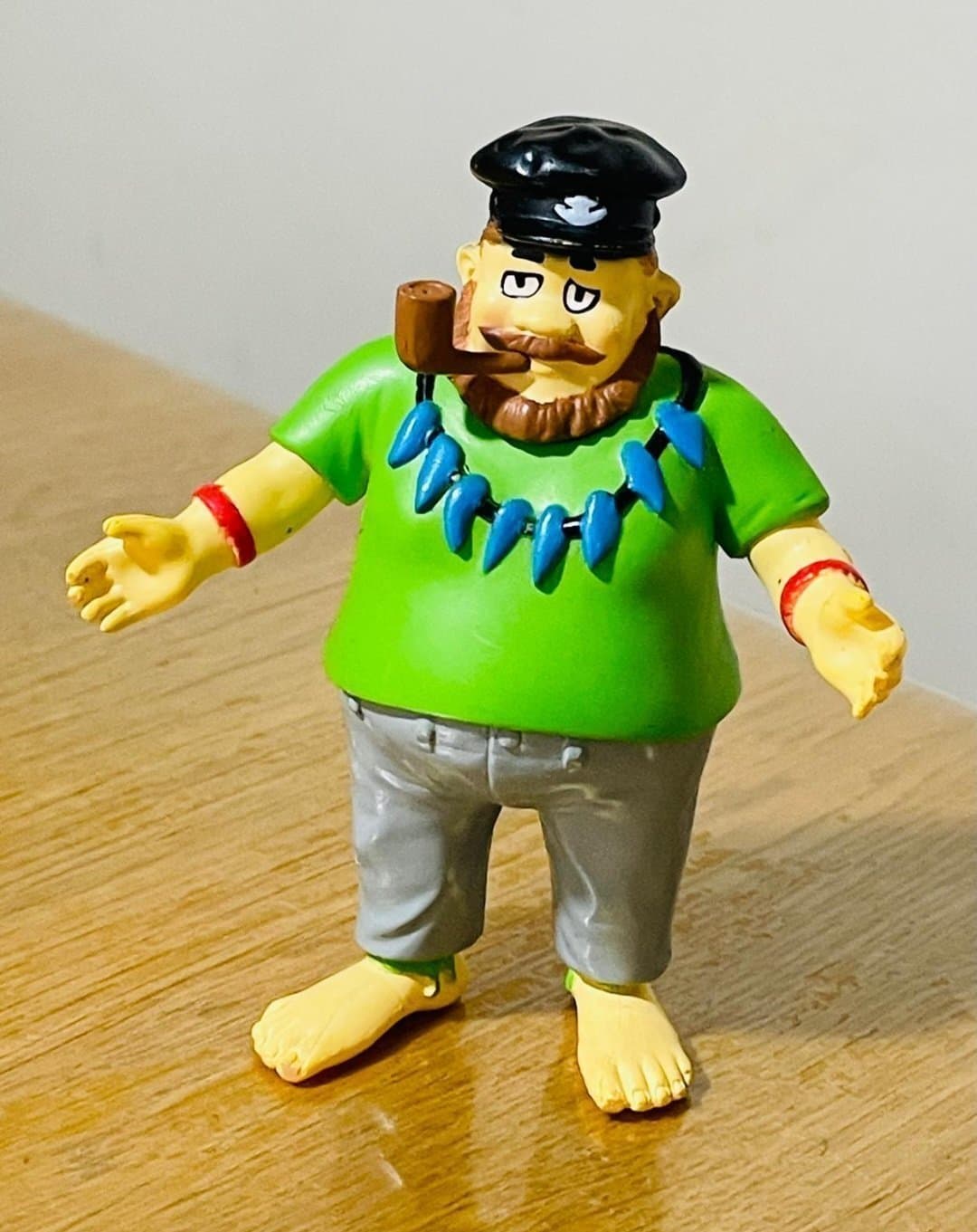 Pippi Långstrump Kapten Efraim Långstrump Figur ~ N443798501073 ~ längden 10 cm