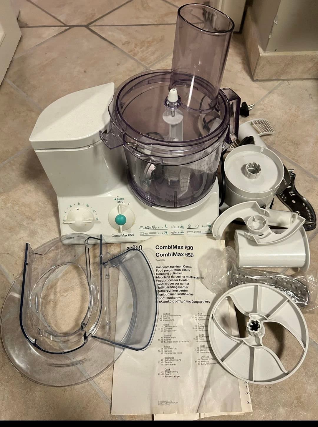 Braun CombiMax 650 Foodprocessor