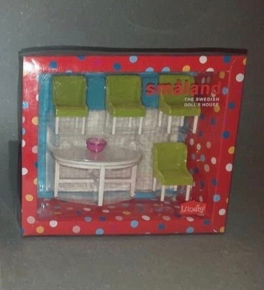 Lundby Småland Dockhus Möbelset låda