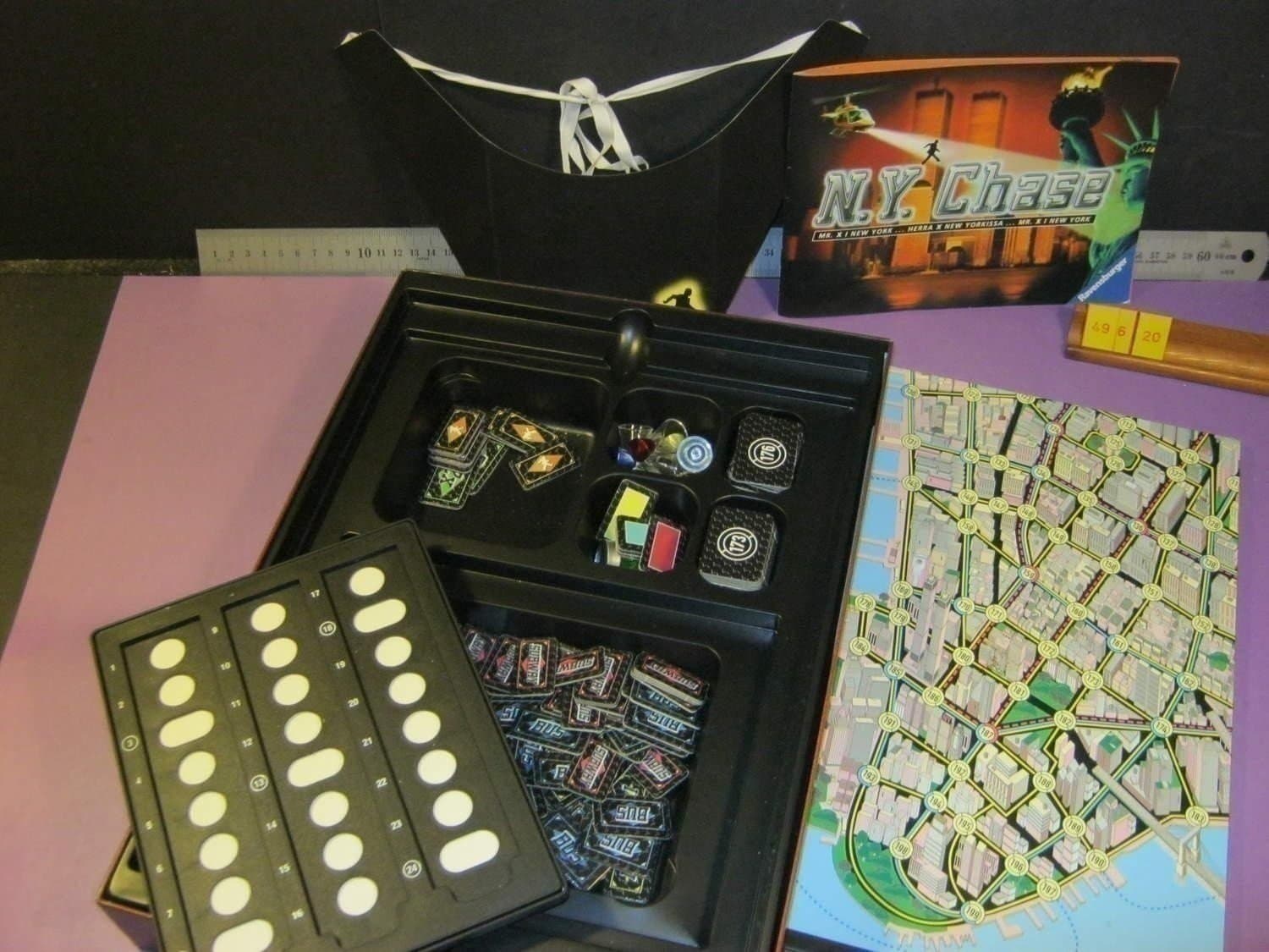 N.Y. Chase, Ravensburger 2000, Komplett Mycket fint skick, ovanliga versionen ..